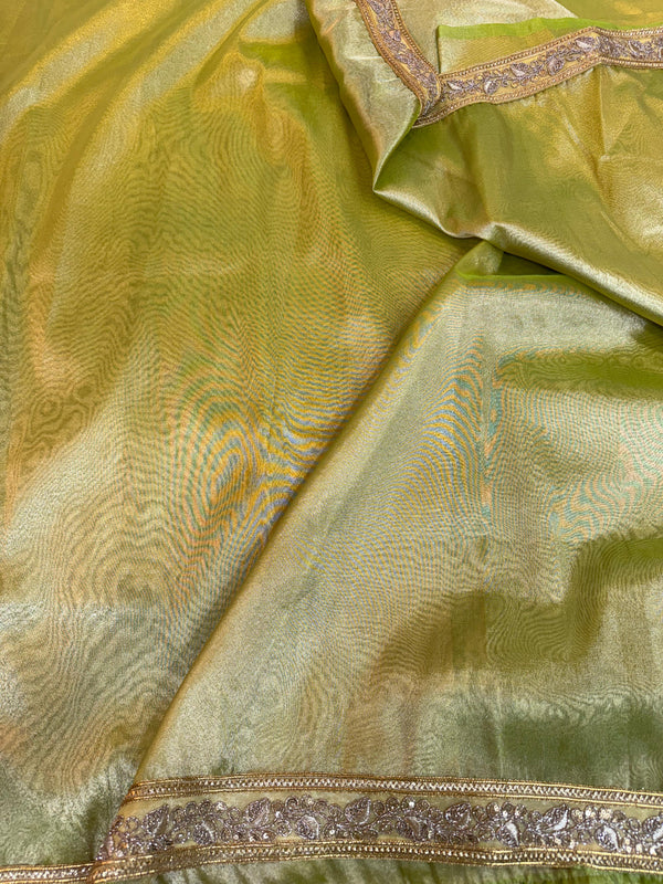 Soft Glass Tissue Silk Saree