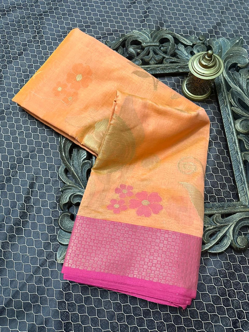 Premium Pure Cotton Silk Saree