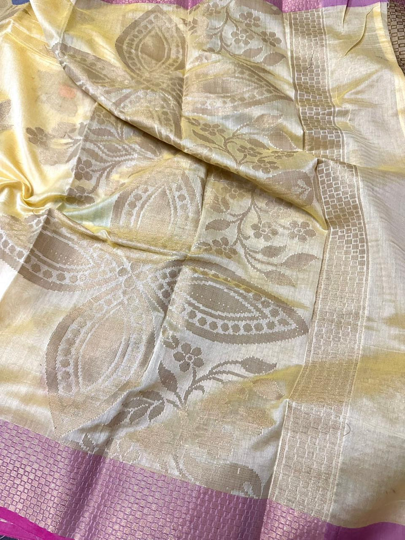 Premium Pure Cotton Silk Saree