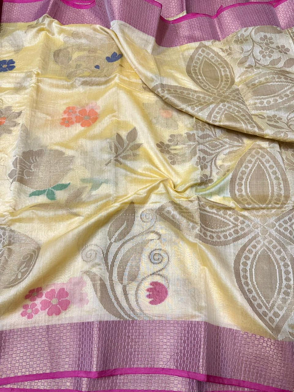 Premium Pure Cotton Silk Saree