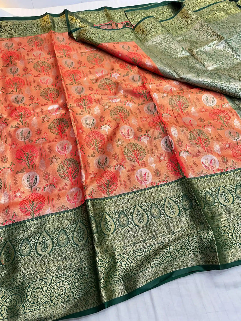 Subtle Softsilk Traditional Banarasi Saree