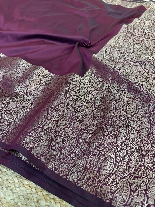 Wine Thanjavur Softsilk Zari Jacquard Saree