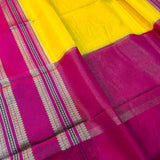 Yellow Warm Silk Meenakari Banarasi Saree