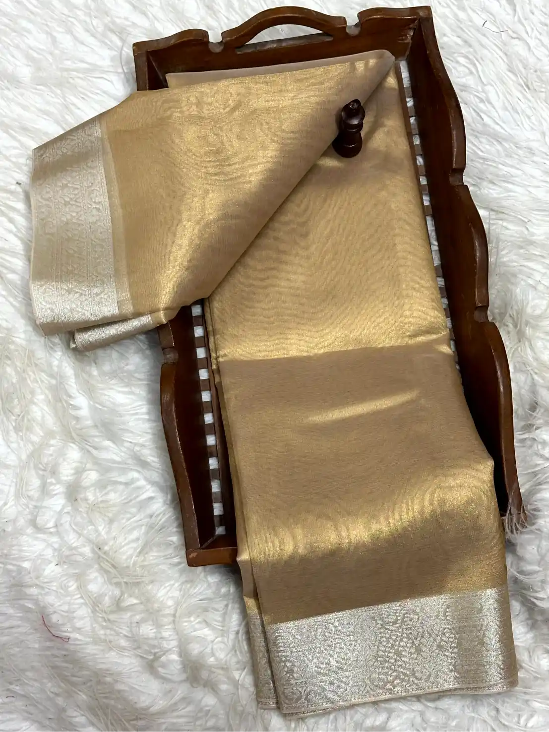 Zari Border Weave Traditional Banarasi Saree