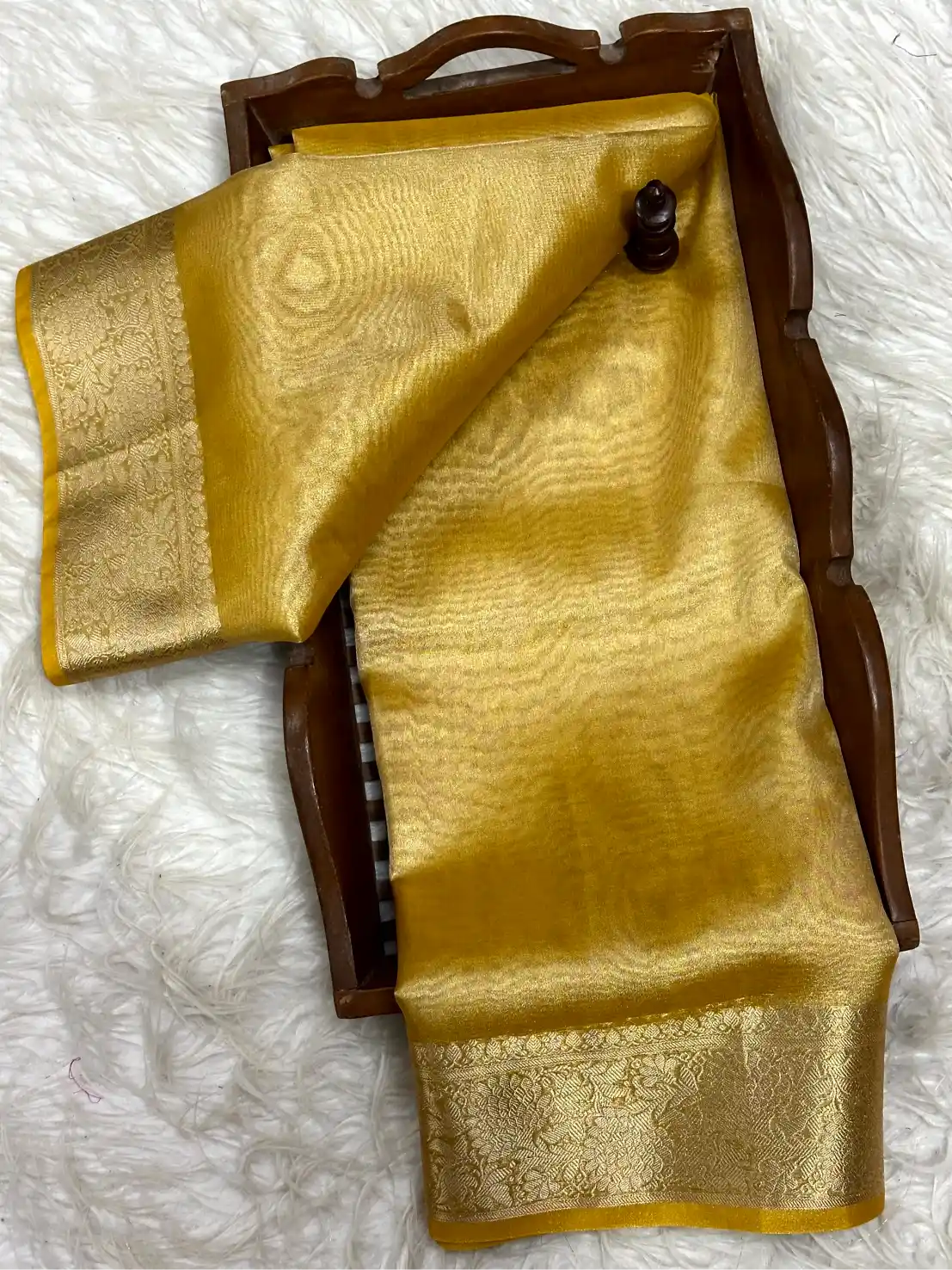 Zari Border Weave Traditional Banarasi Saree
