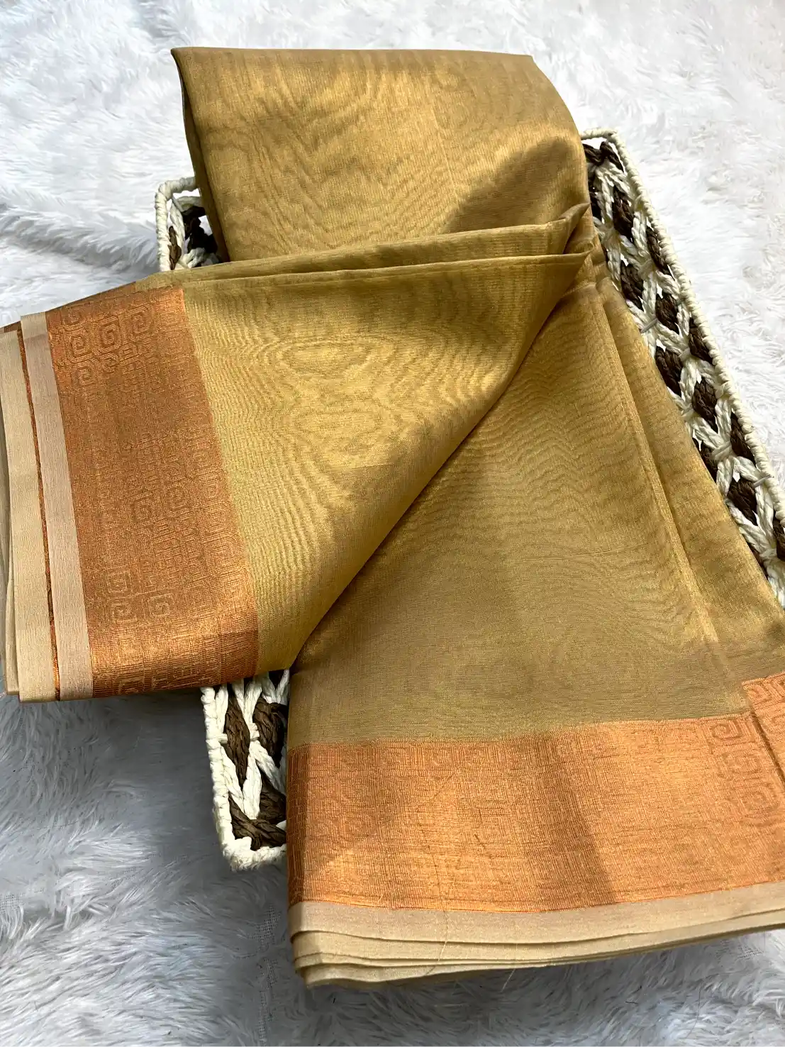 Zari Border Weave Traditional Banarasi Saree