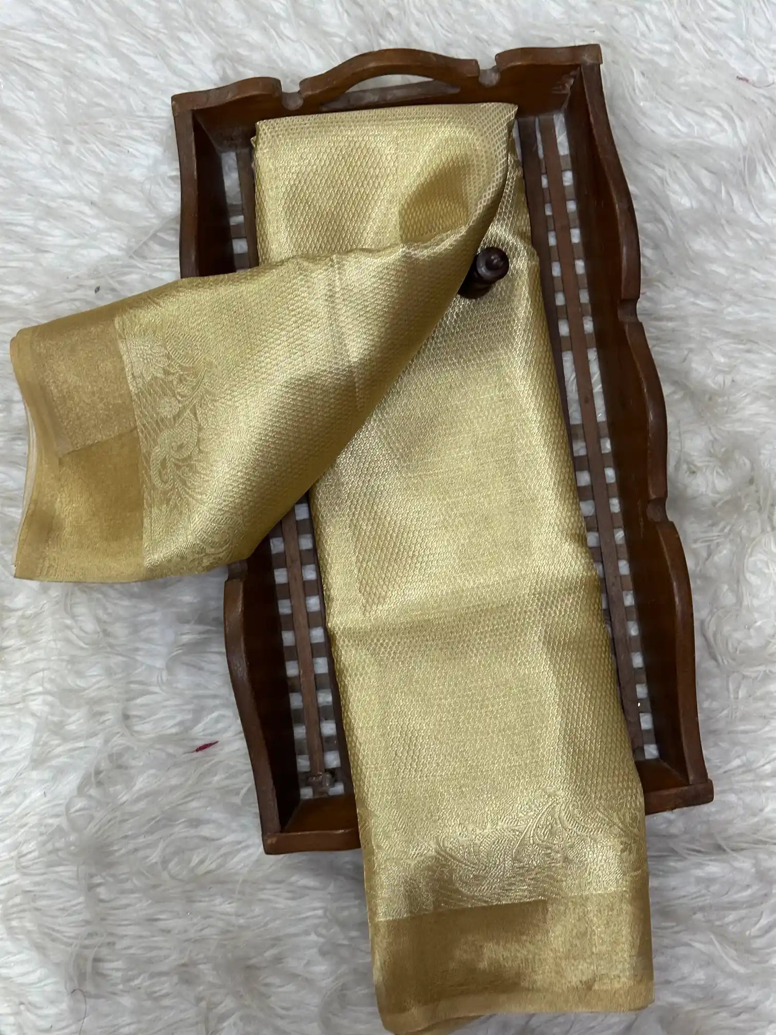 Zari Border Weave Traditional Banarasi Saree