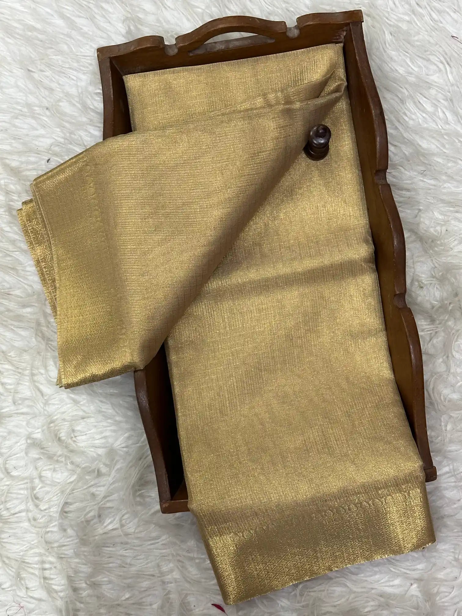 Zari Border Weave Traditional Banarasi Saree
