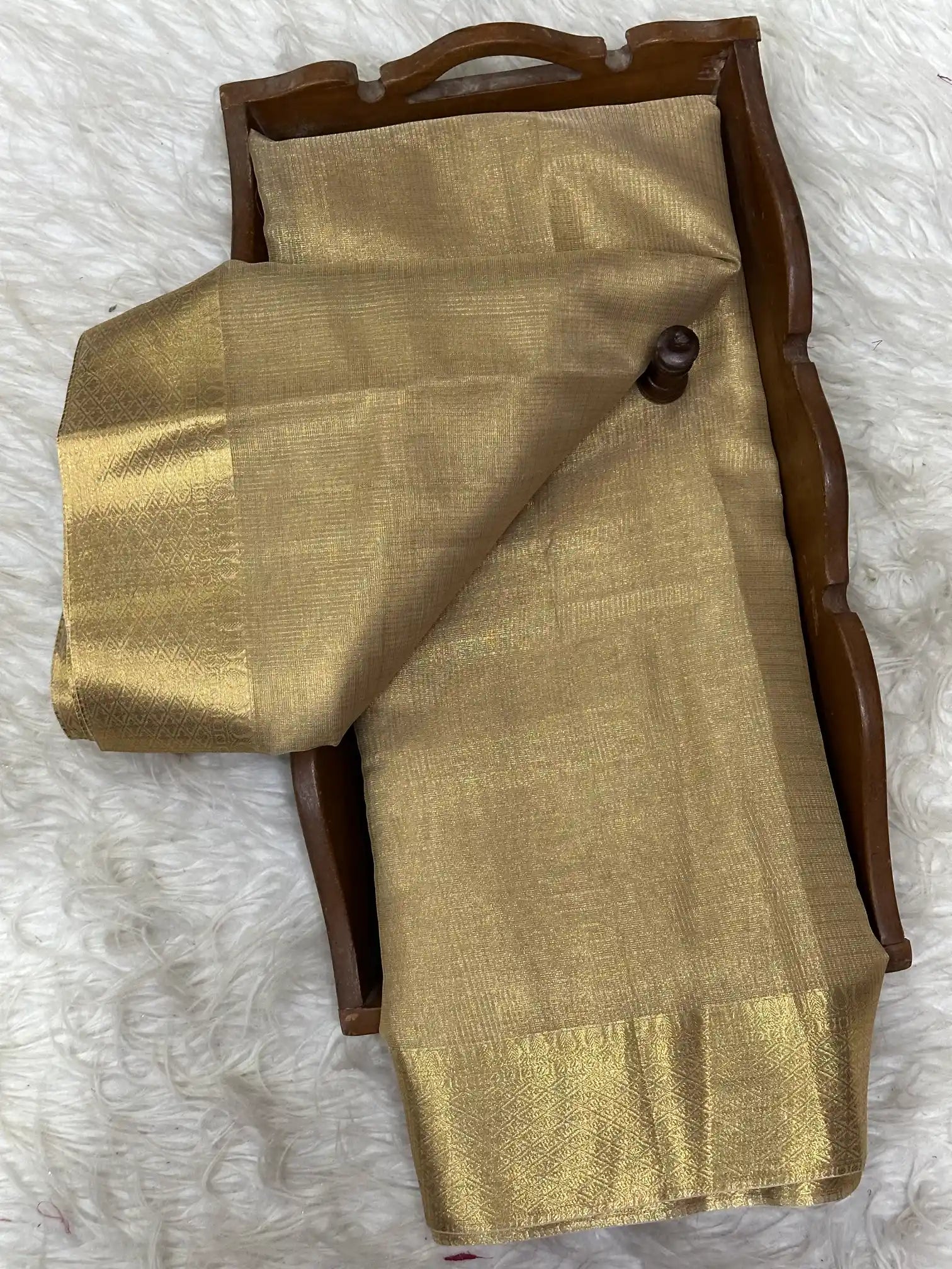 Zari Border Weave Traditional Banarasi Saree