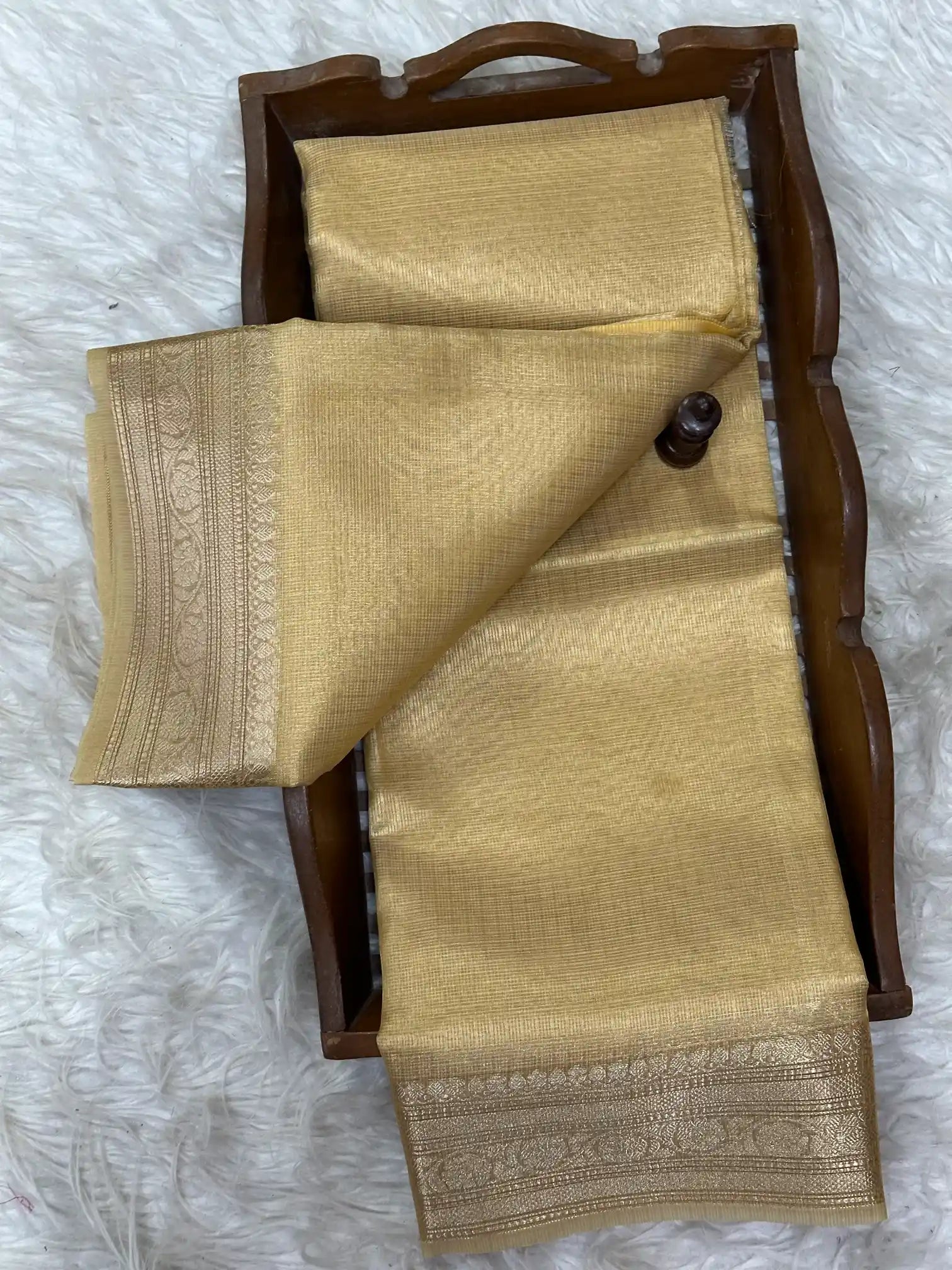 Zari Border Weave Traditional Banarasi Saree