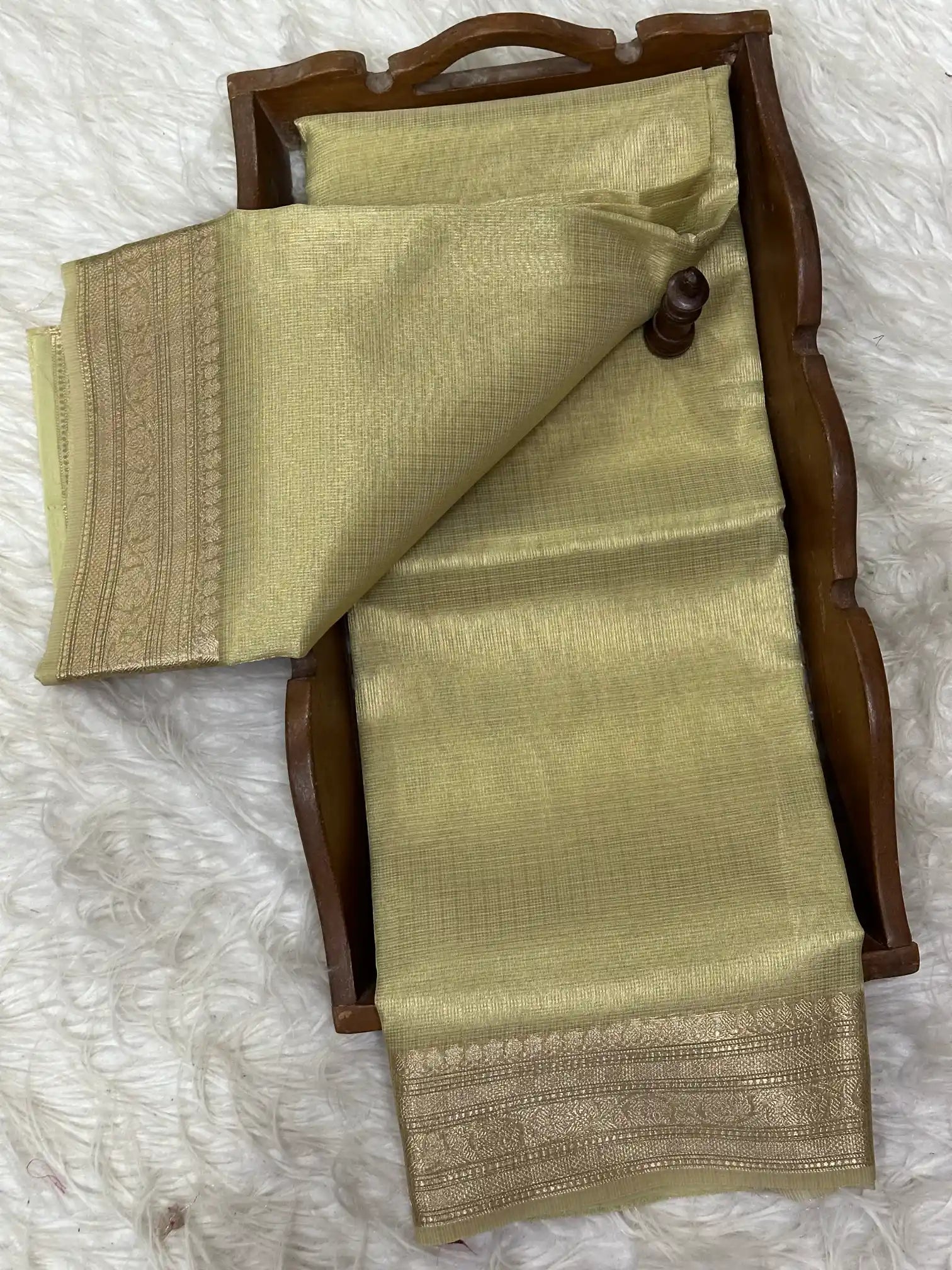 Zari Border Weave Traditional Banarasi Saree
