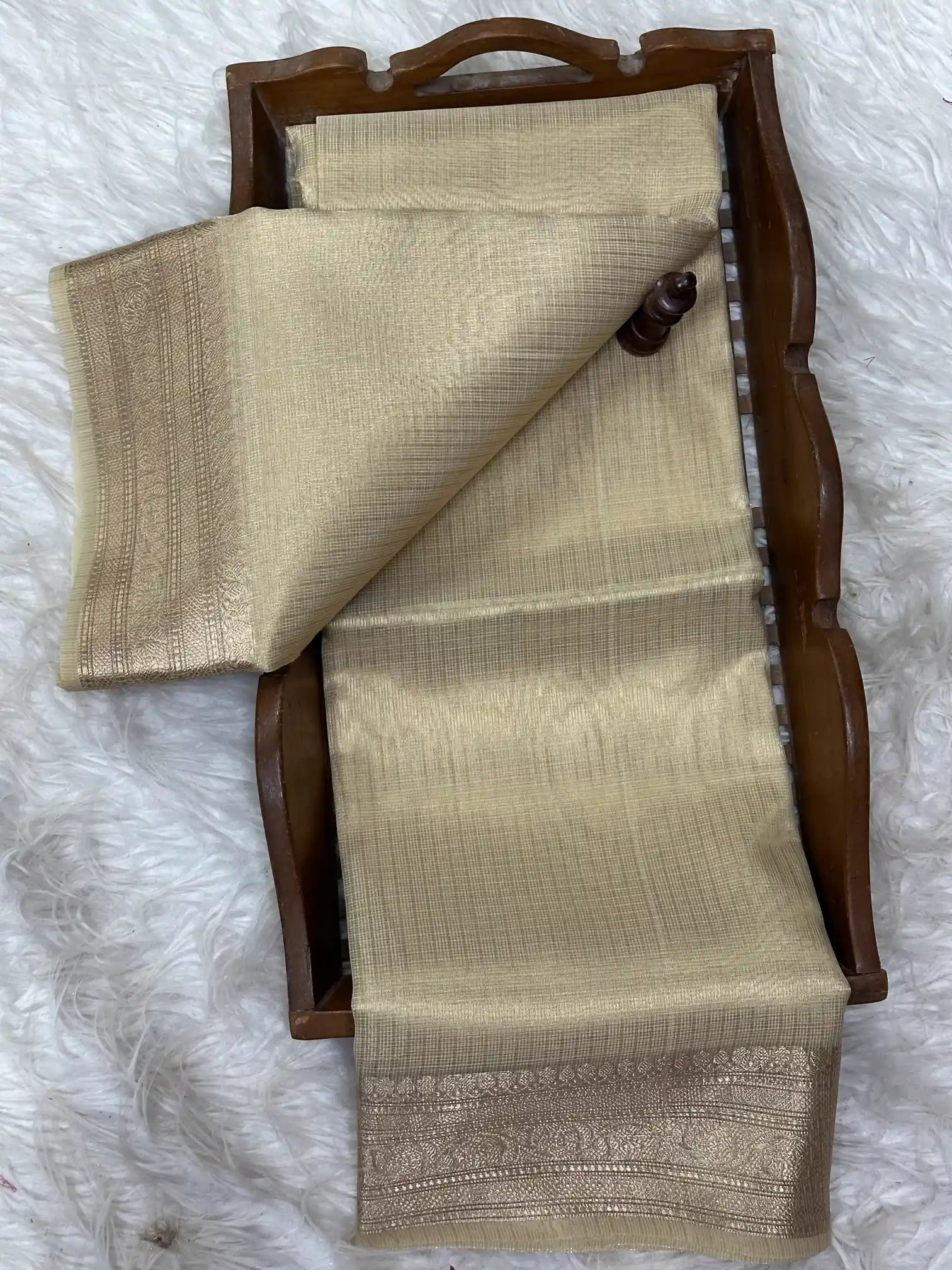 Zari Border Weave Traditional Banarasi Saree