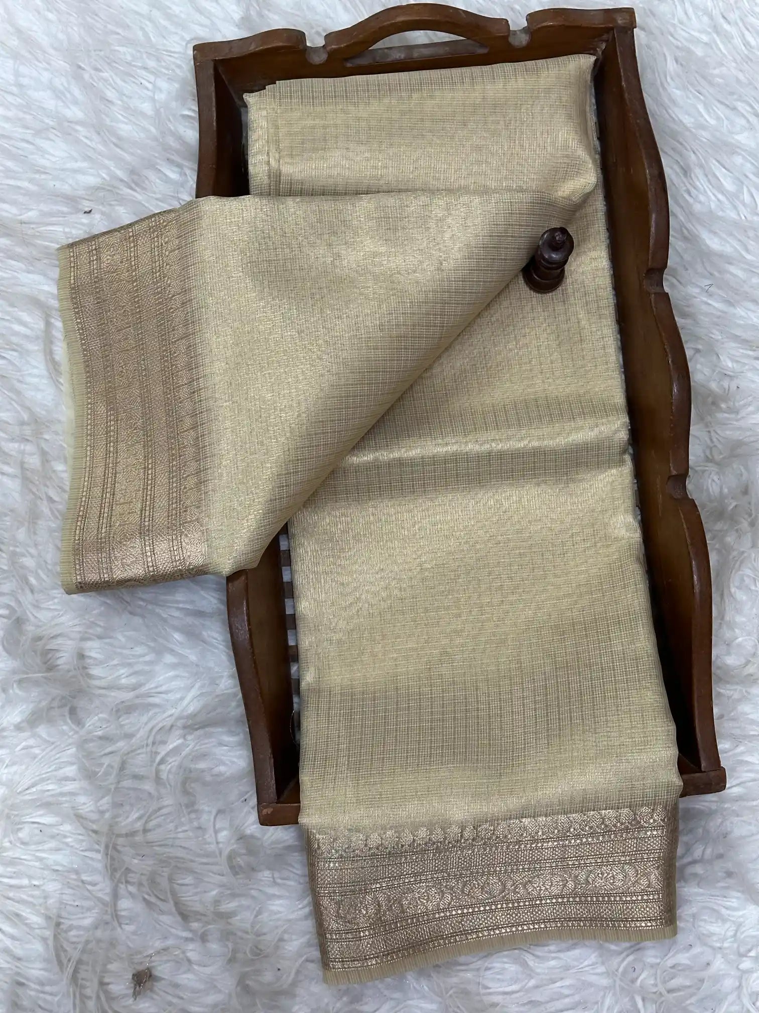 Zari Border Weave Traditional Banarasi Saree