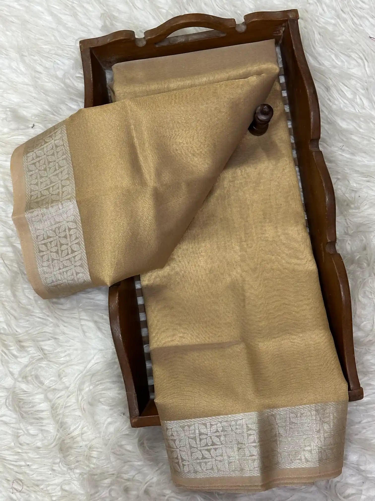 Zari Border Weave Traditional Banarasi Saree