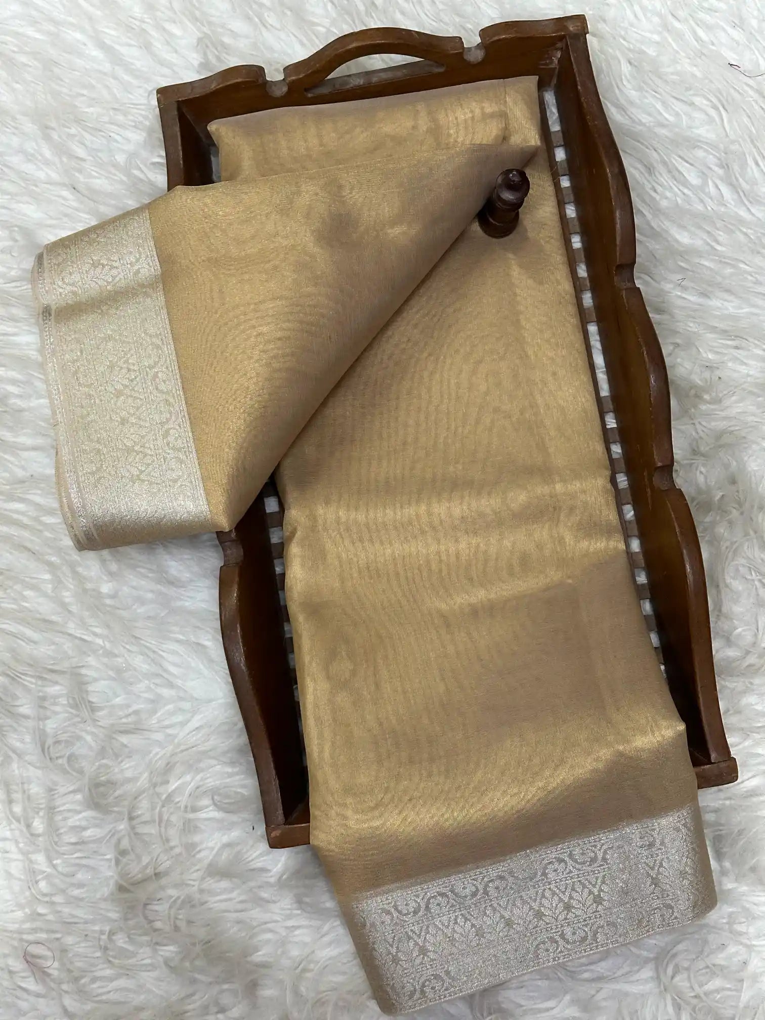 Zari Border Weave Traditional Banarasi Saree