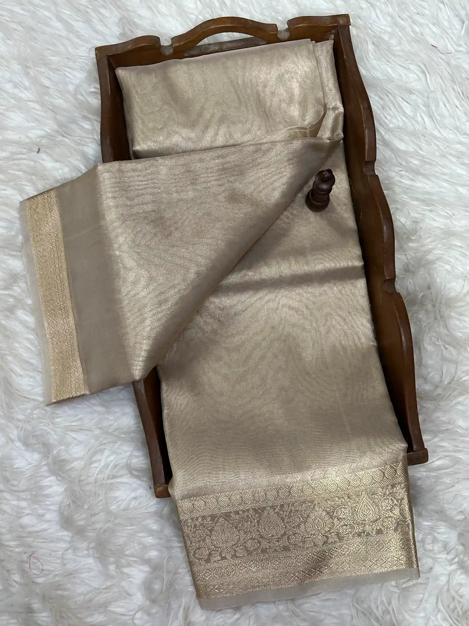 Zari Border Weave Traditional Banarasi Saree