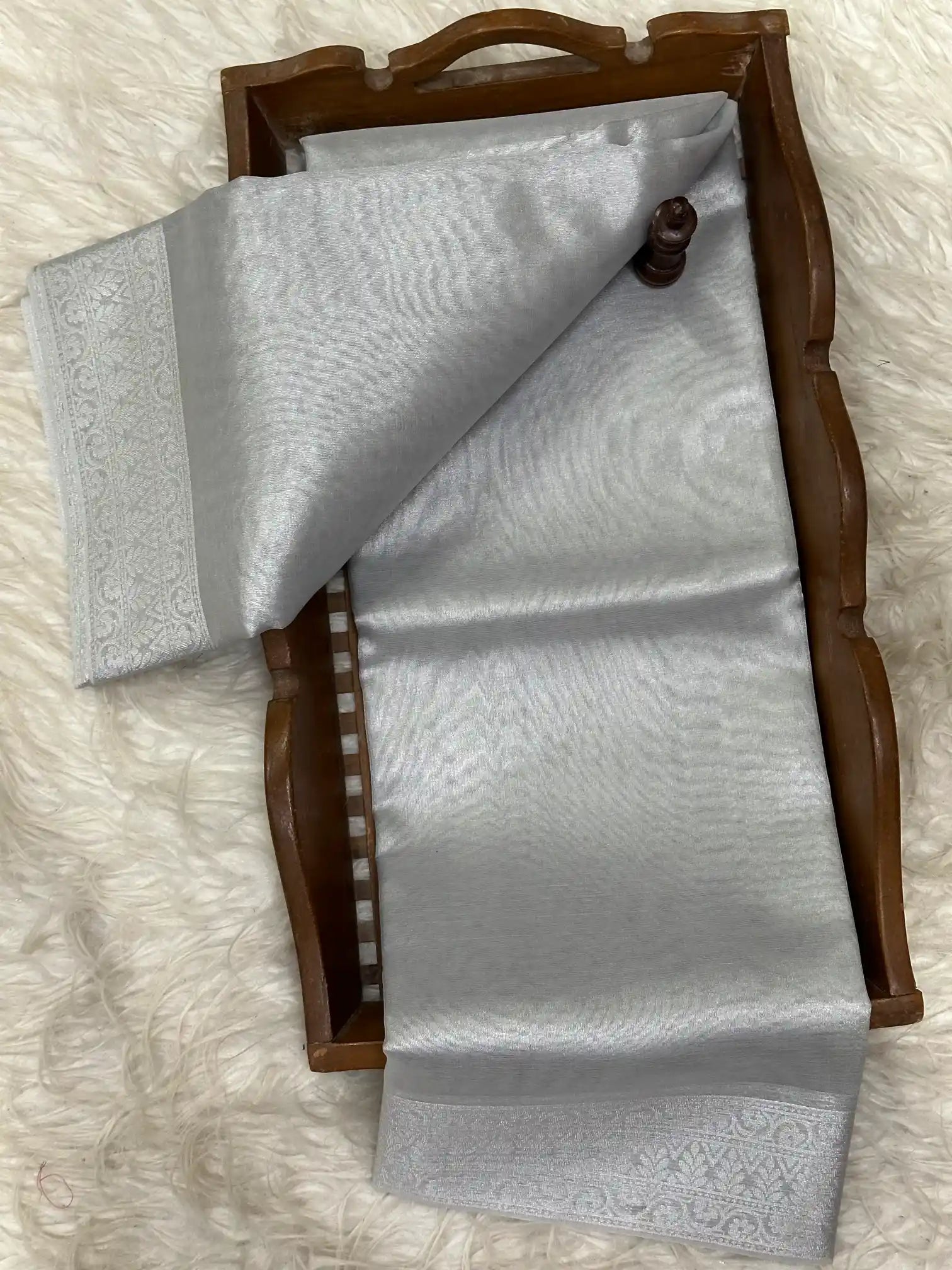 Zari Border Weave Traditional Banarasi Saree