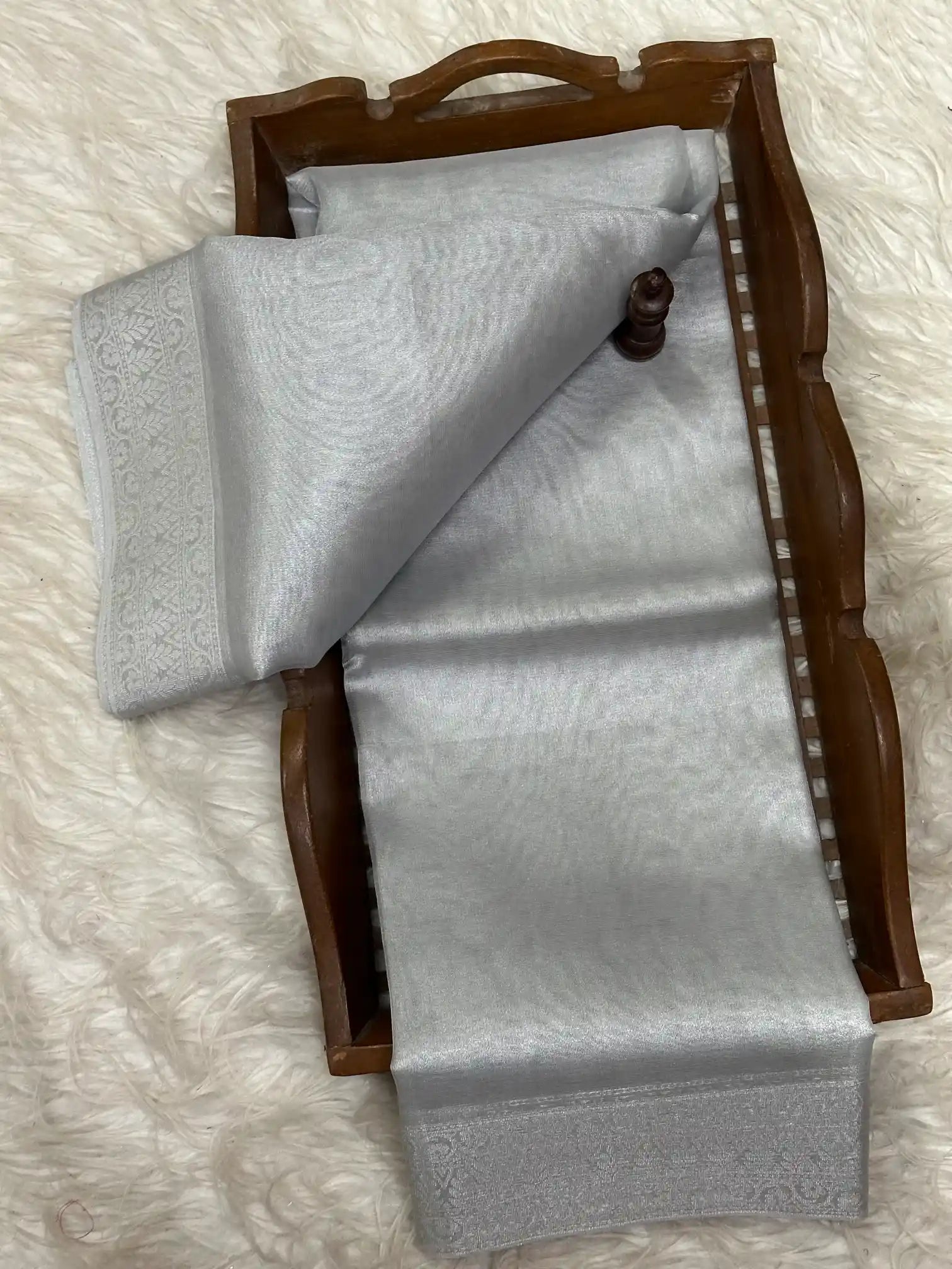 Zari Border Weave Traditional Banarasi Saree
