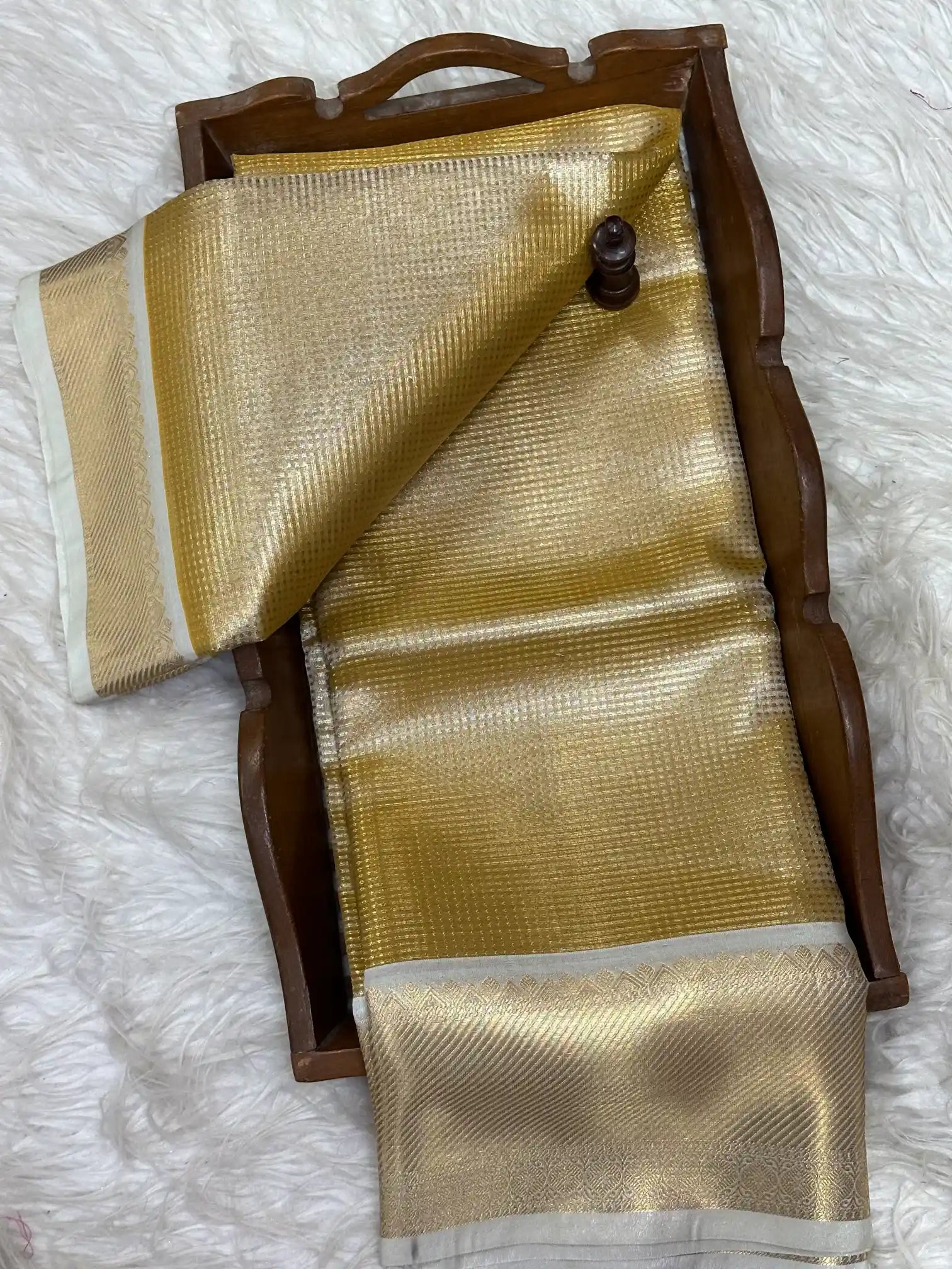 Zari Border Weave Traditional Banarasi Saree