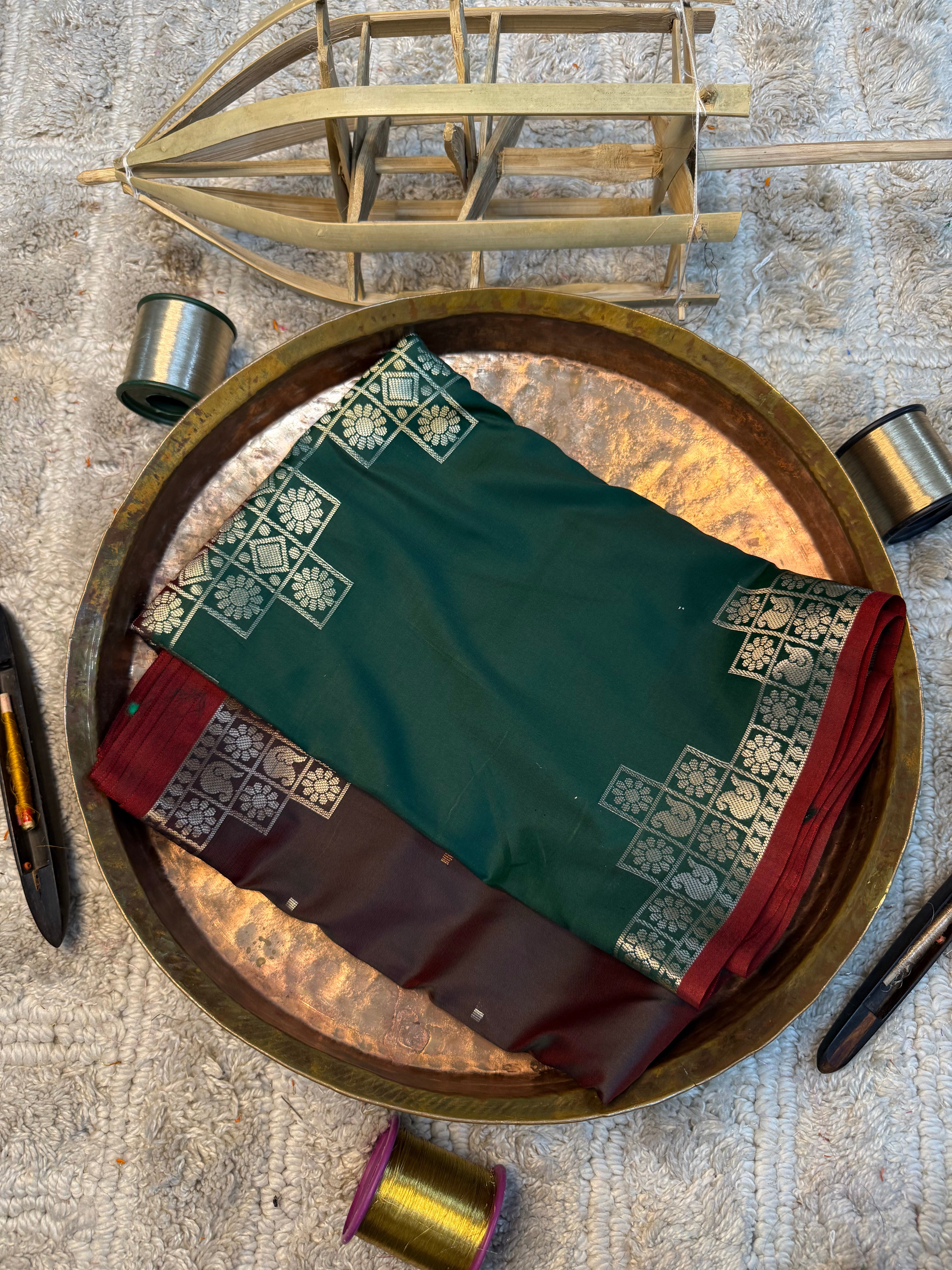 Handpicked Softsilk Heritage Banarasi Saree