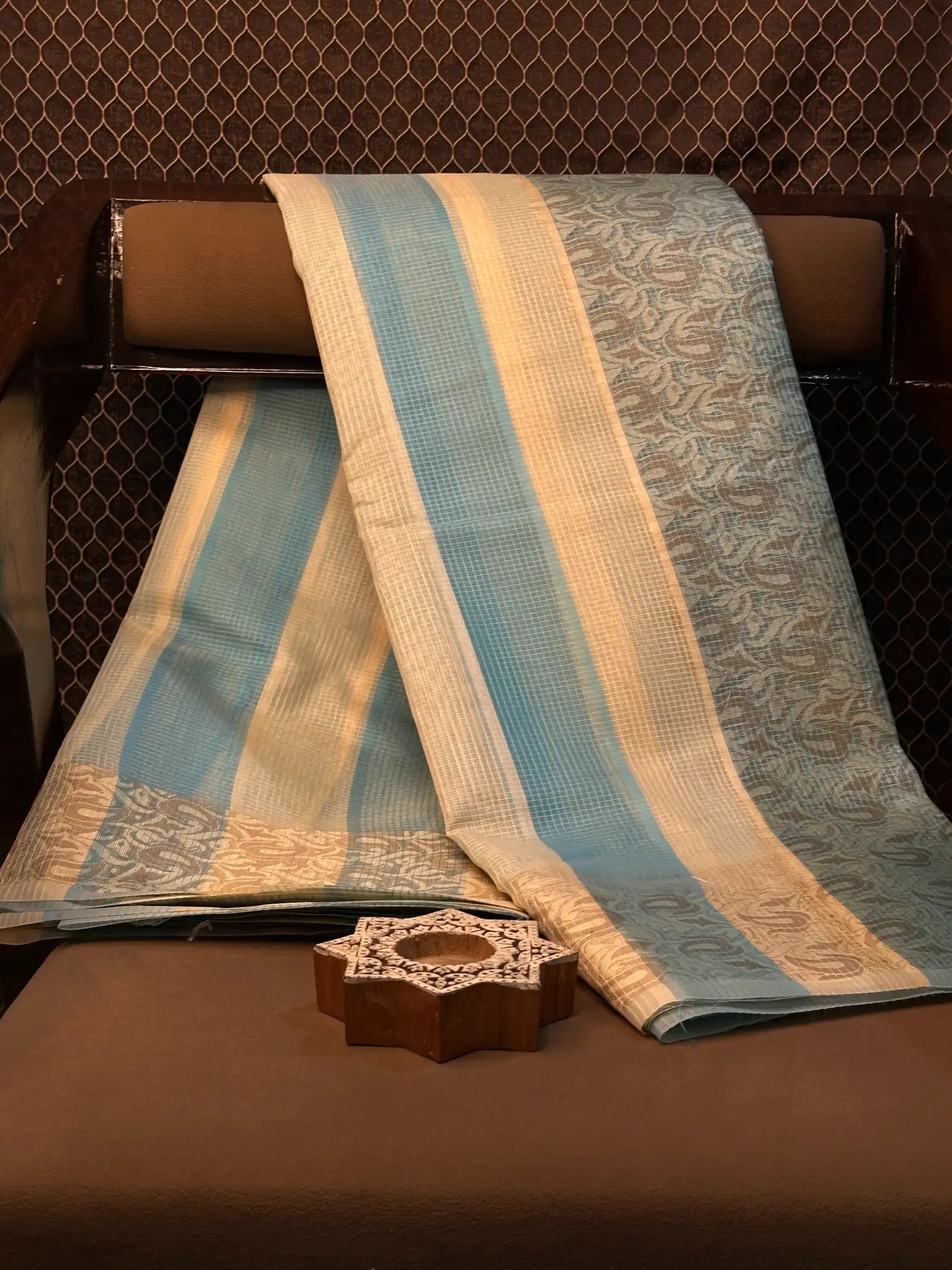 Premium contemperory weave softsilk Banarasi saree