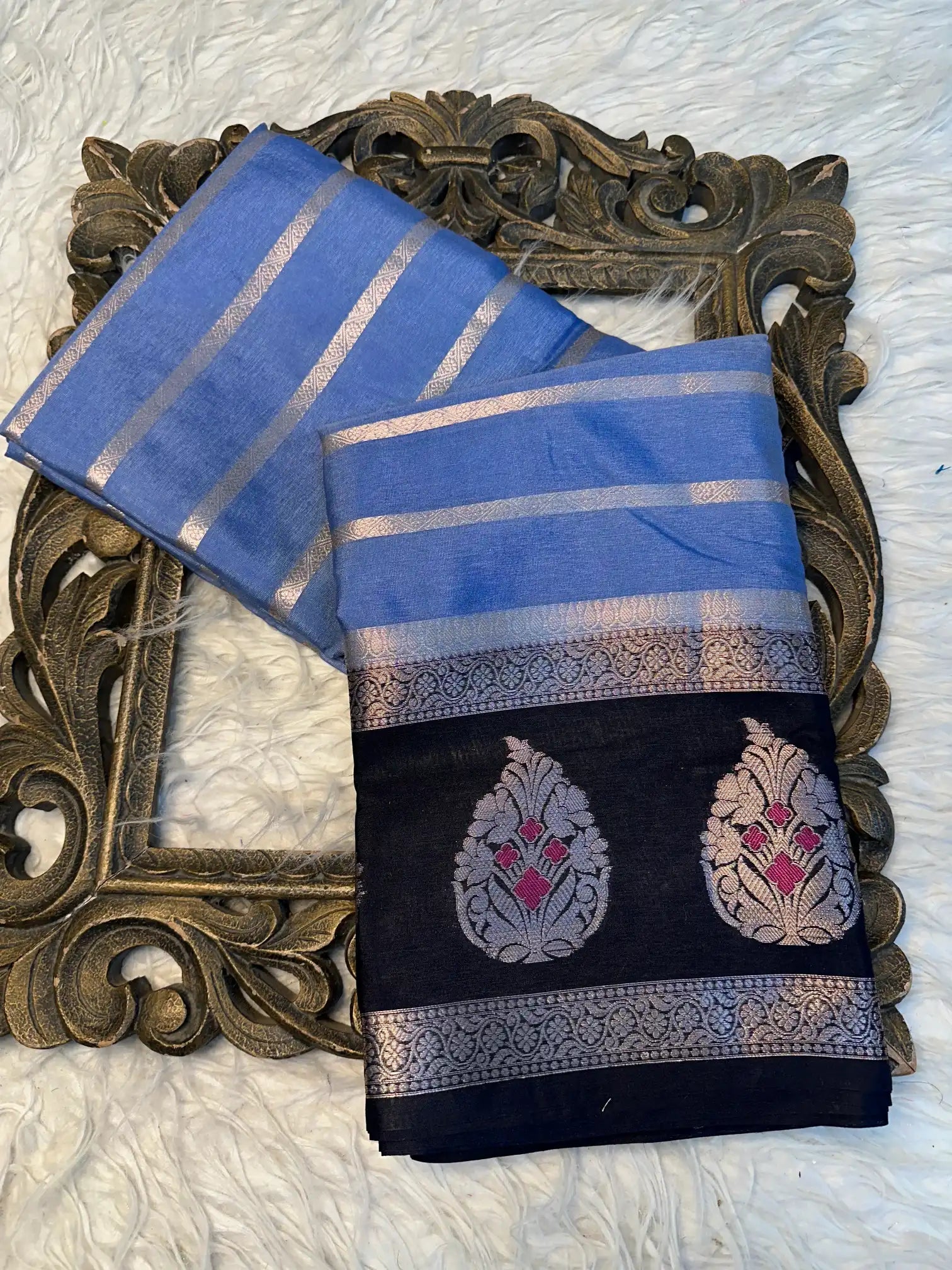 Contemporary Weave Softsilk Heritage Banarasi Saree