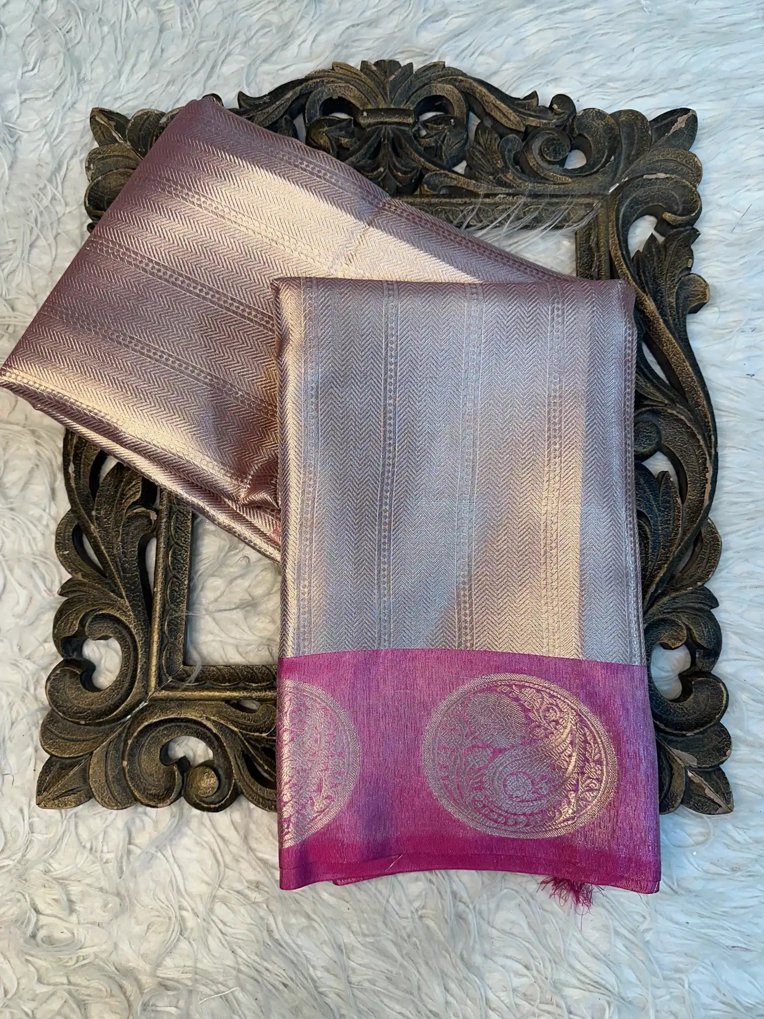 Contemporary Weave Softsilk Heritage Banarasi Saree