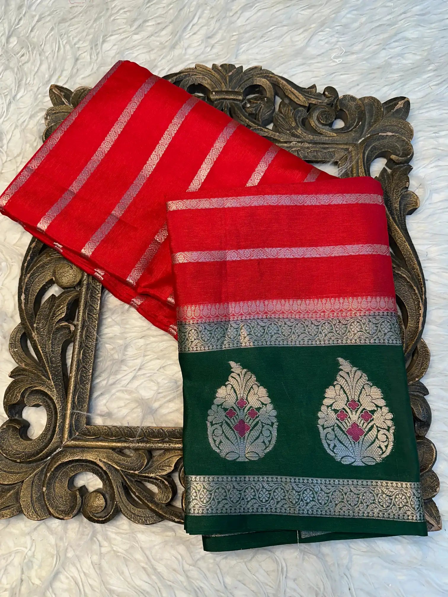 Contemporary Weave Softsilk Heritage Banarasi Saree