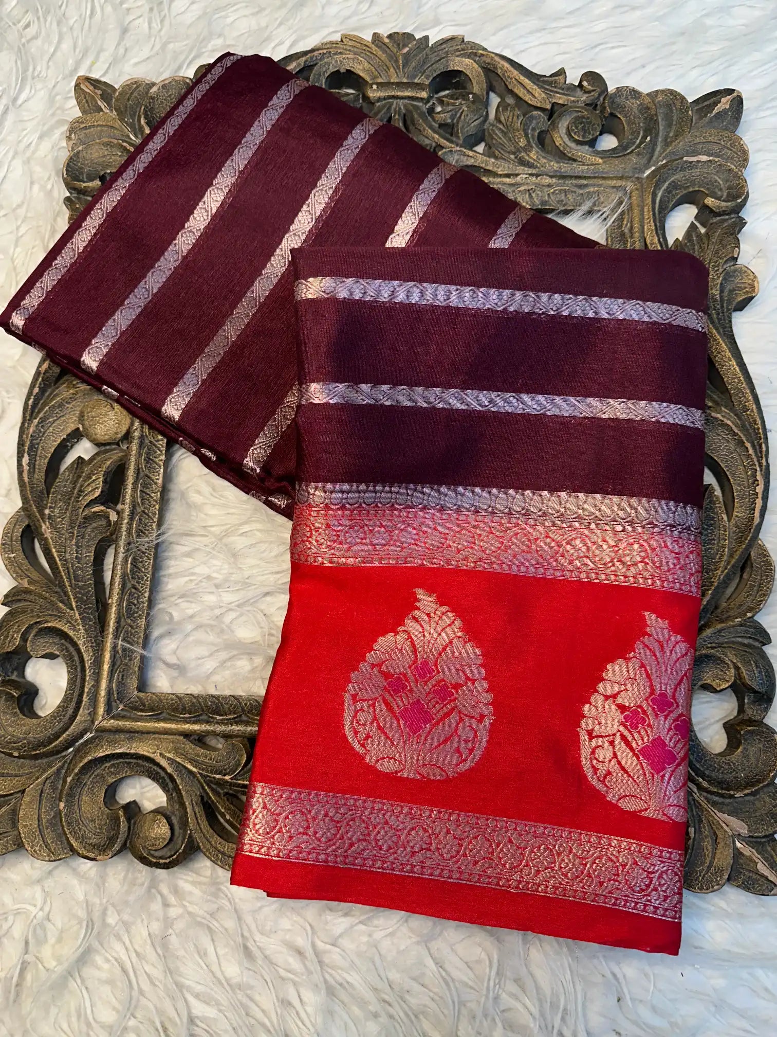 Contemporary Weave Softsilk Heritage Banarasi Saree