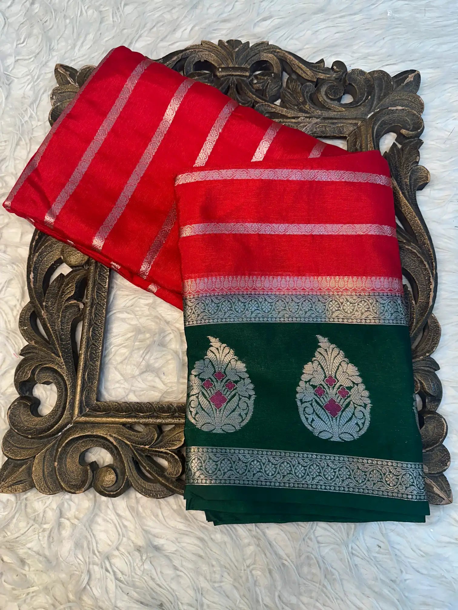 Contemporary Weave Softsilk Heritage Banarasi Saree
