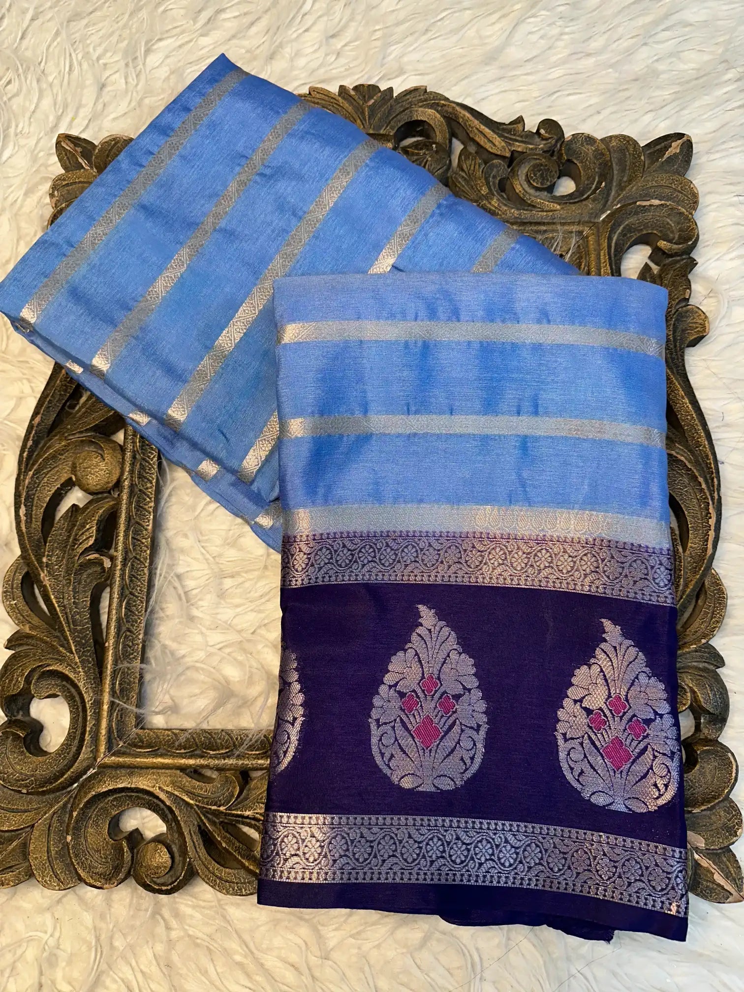 Contemporary Weave Softsilk Heritage Banarasi Saree