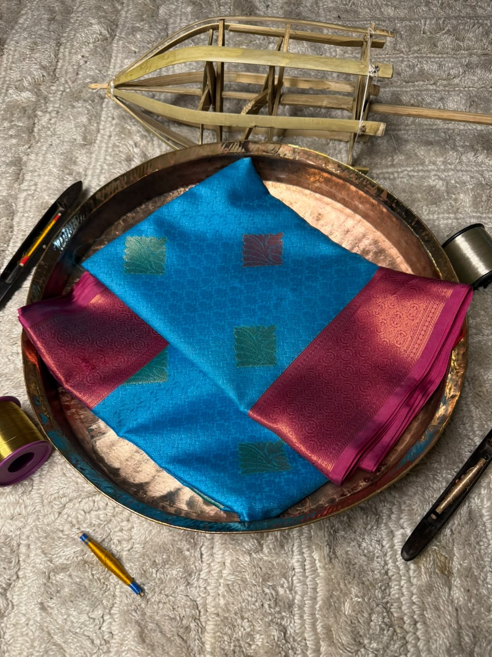 Eccentric Softsilk beautiful Banarasi Saree