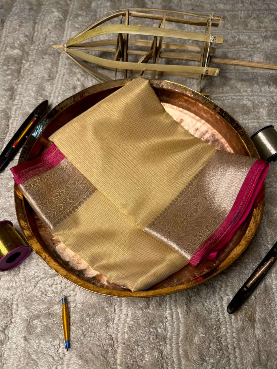 Eccentric Softsilk beautiful Banarasi Saree