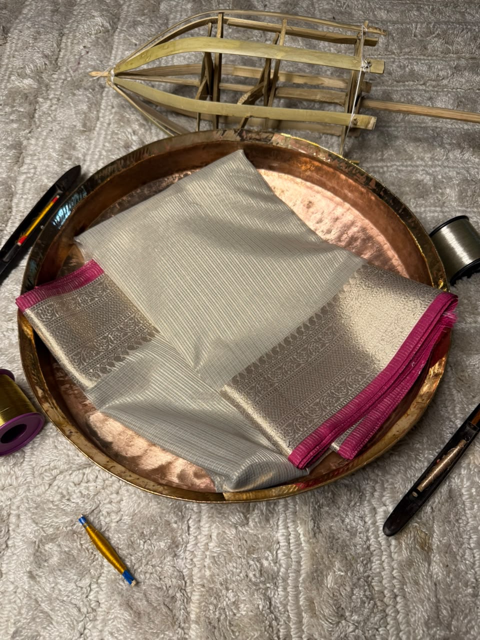 Eccentric Softsilk beautiful Banarasi Saree