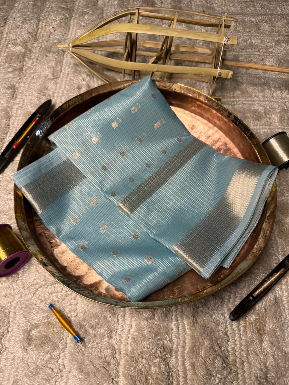 Eccentric Softsilk beautiful Banarasi Saree