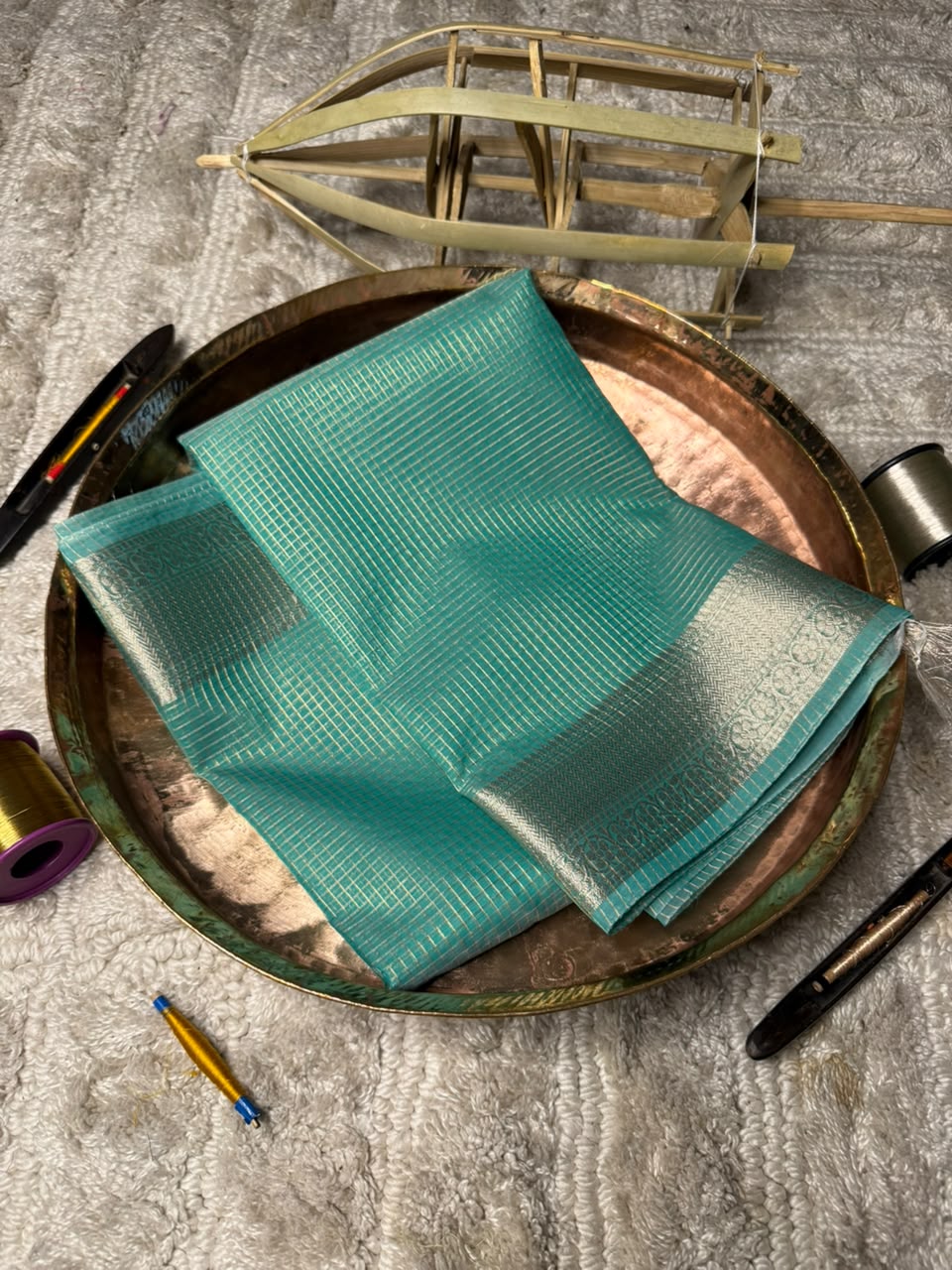 Eccentric Softsilk beautiful Banarasi Saree