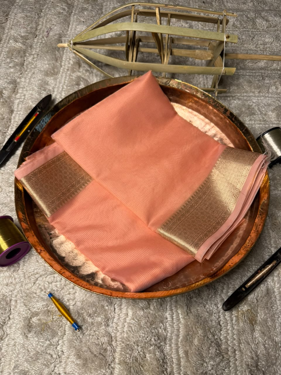 Eccentric Softsilk beautiful Banarasi Saree