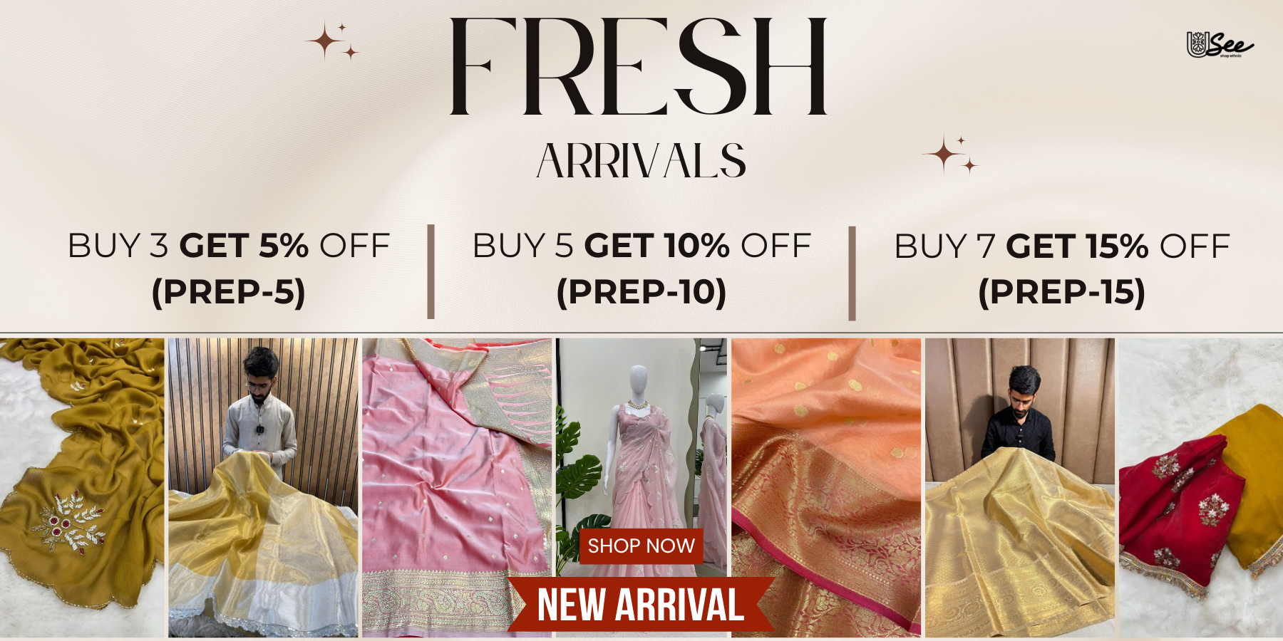fresh arrivals