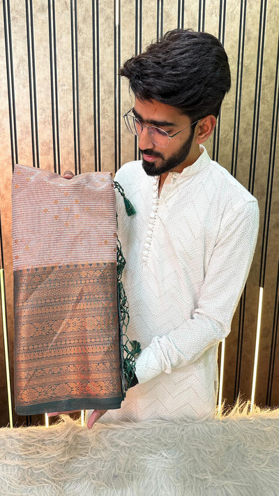 Kanchipuram Tissue Silk Saree