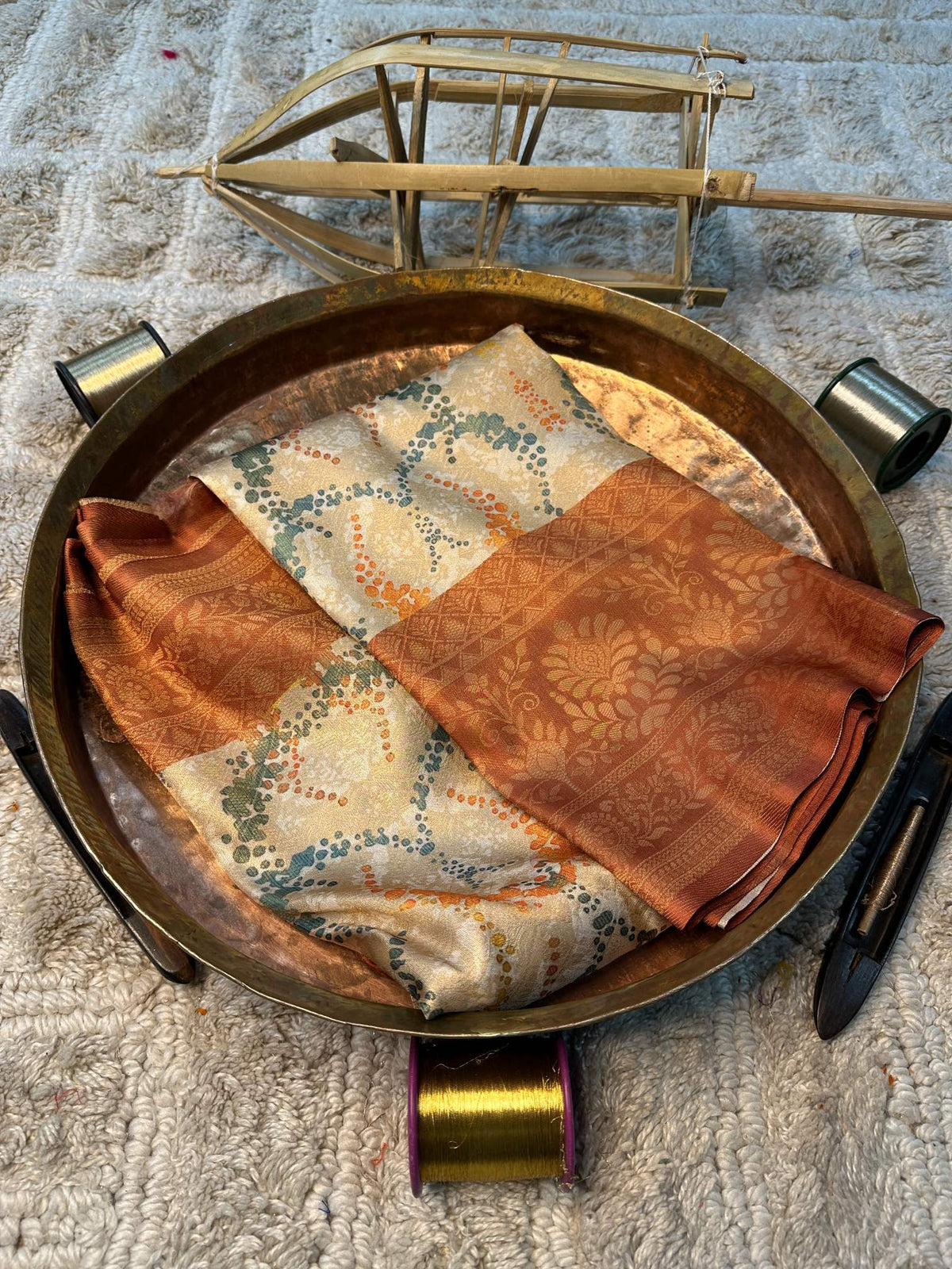 Eccentric zari weave Softsilk Banarasi Saree