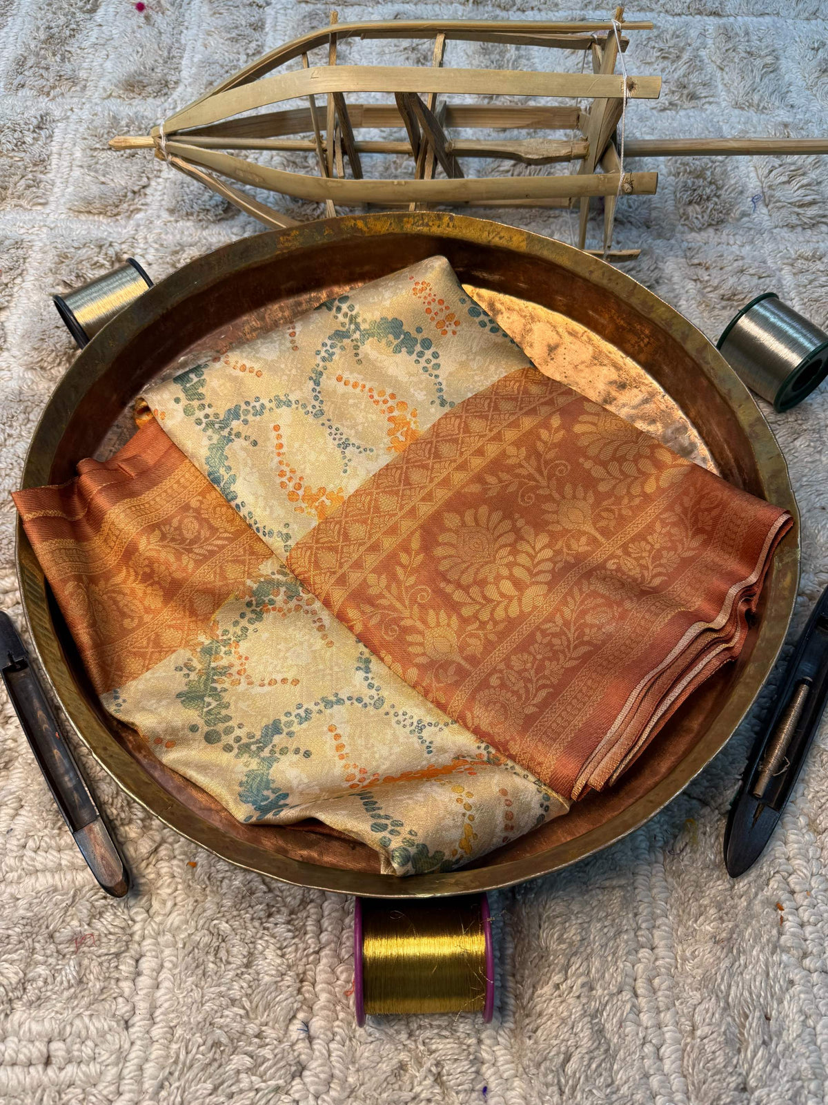 Eccentric zari weave Softsilk Banarasi Saree