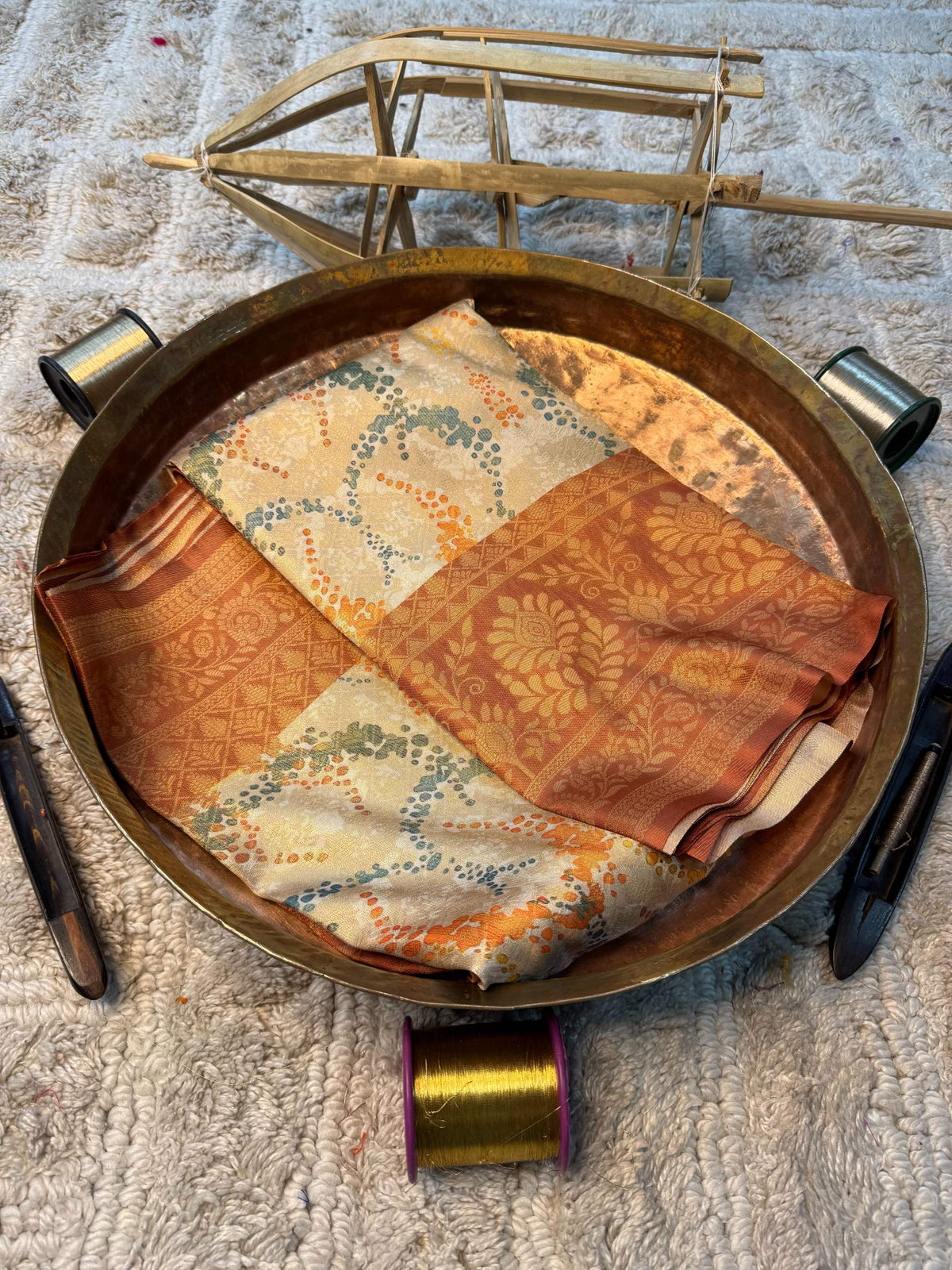 Eccentric zari weave Softsilk Banarasi Saree