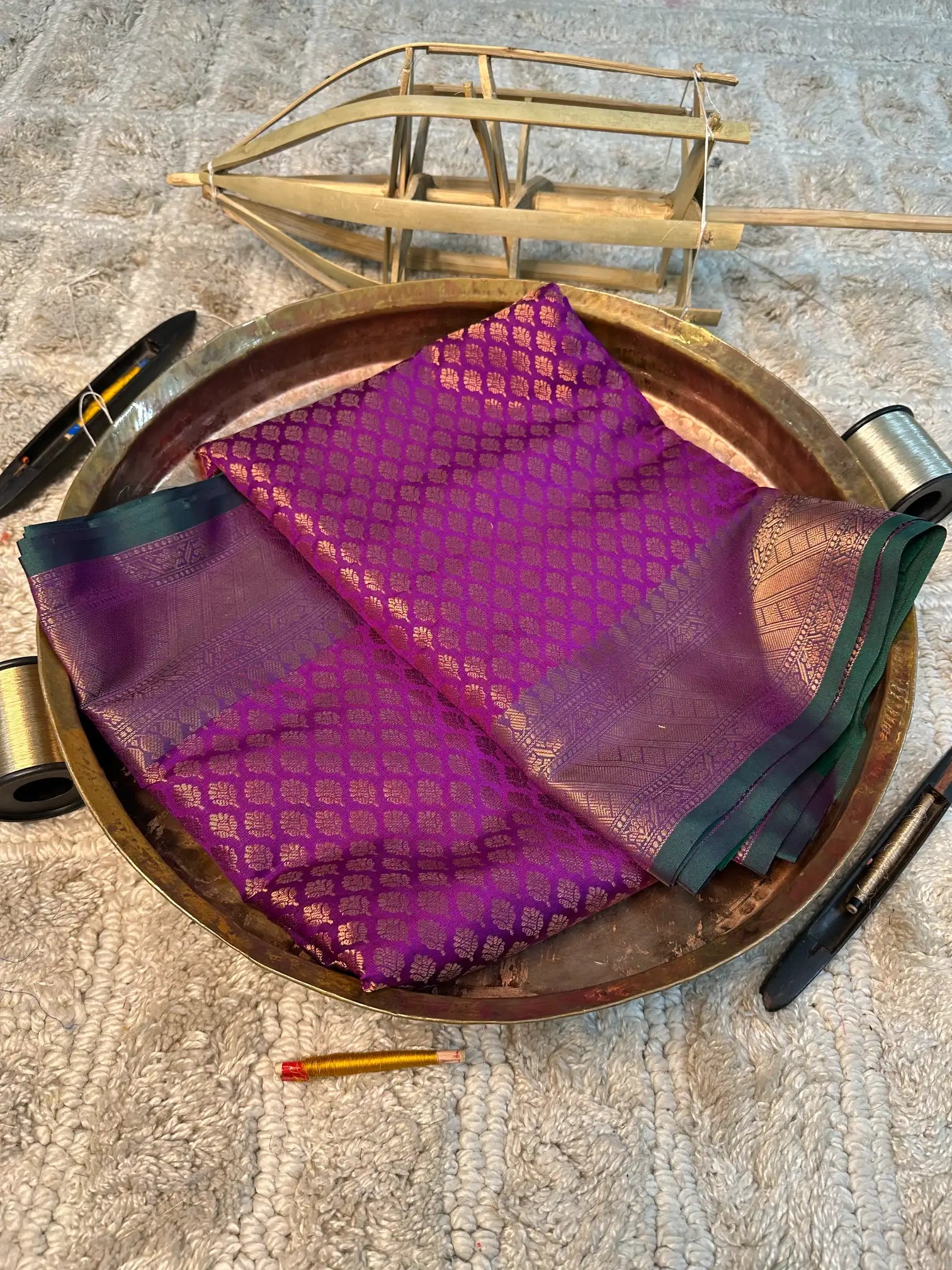 Handpicked Softsilk Heritage Banarasi Saree