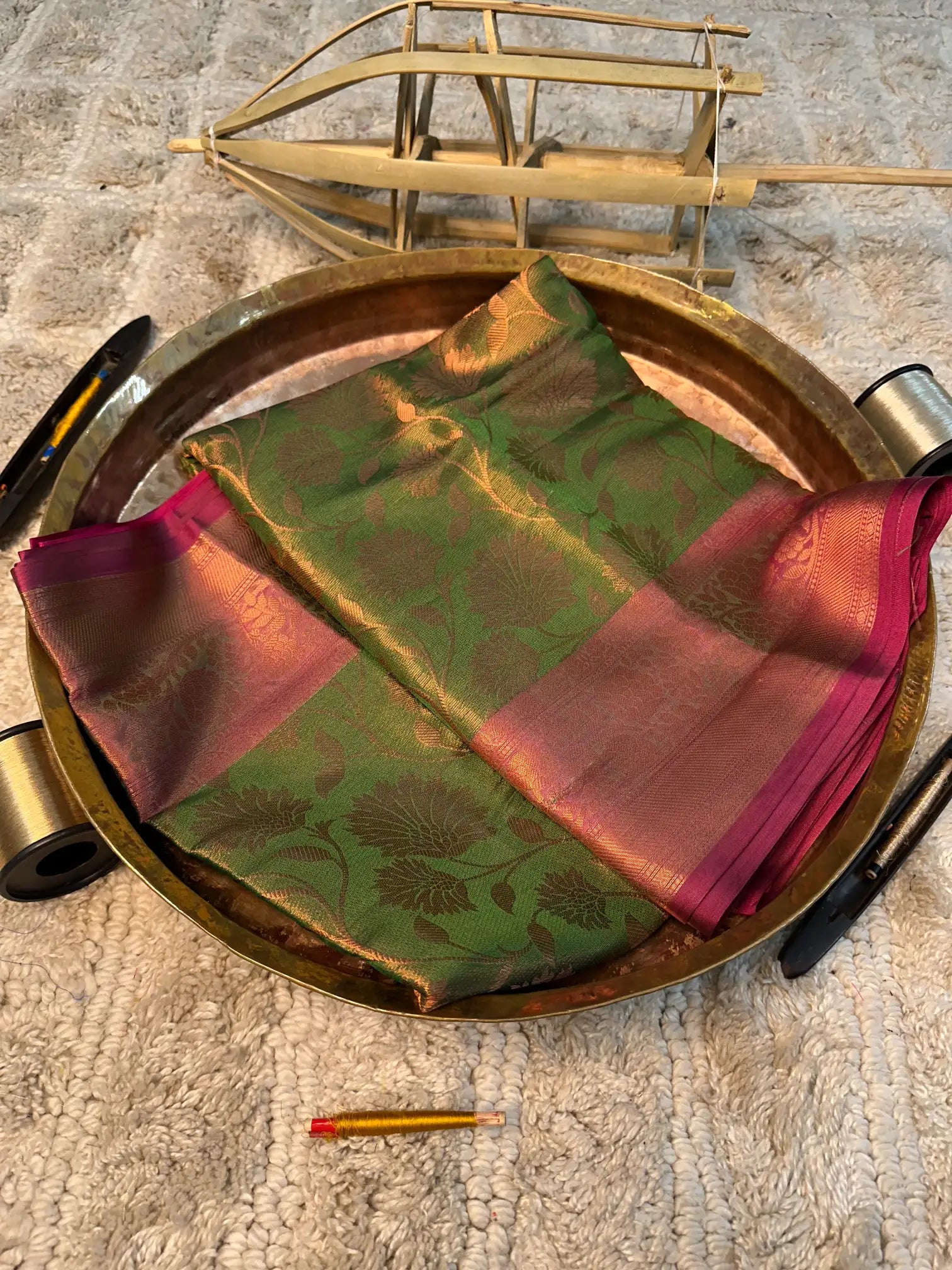 Handpicked Softsilk Heritage Banarasi Saree