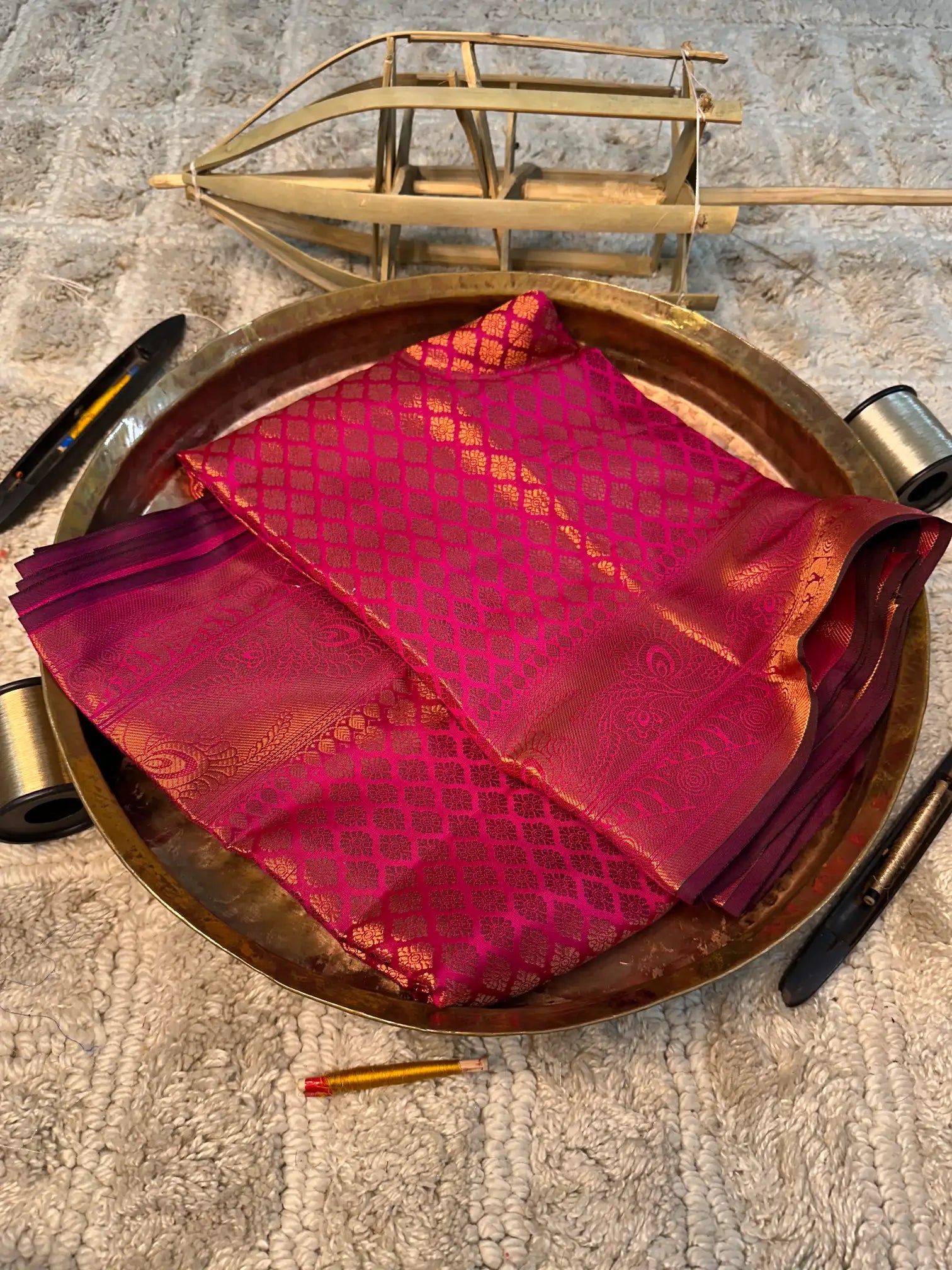 Handpicked Softsilk Heritage Banarasi Saree