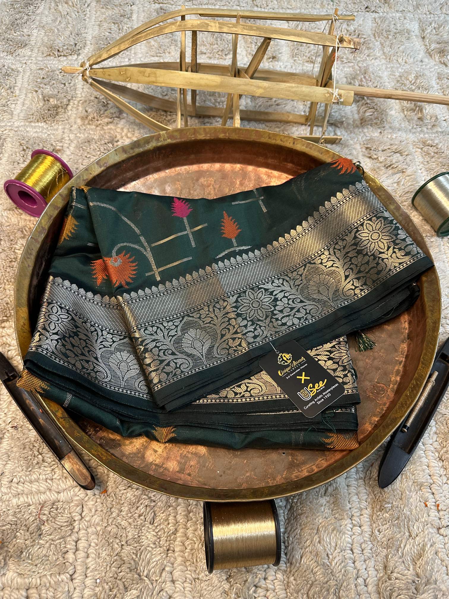 Premium Contemperory Weave Softsilk Banarasi Saree