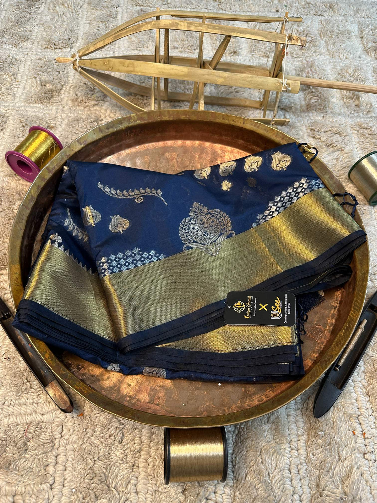 Premium Contemperory Weave Softsilk Banarasi Saree