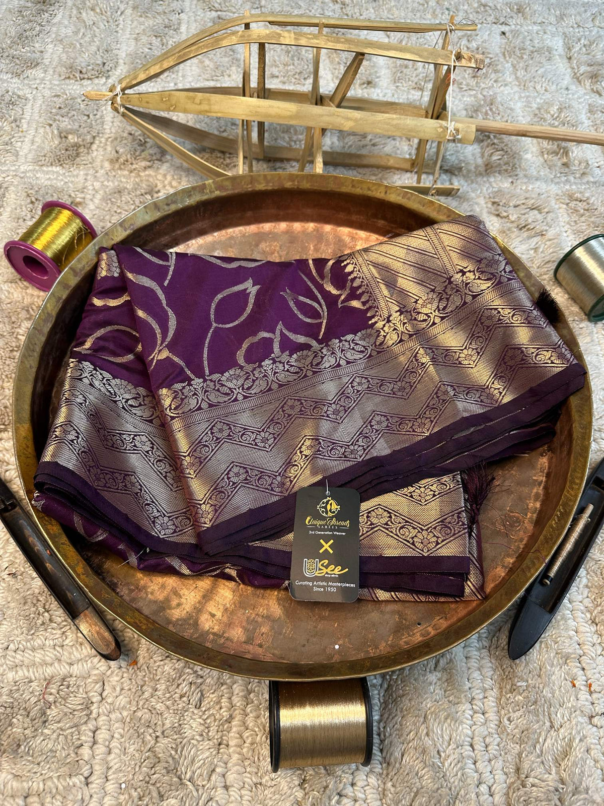 Premium Contemperory Weave Softsilk Banarasi Saree