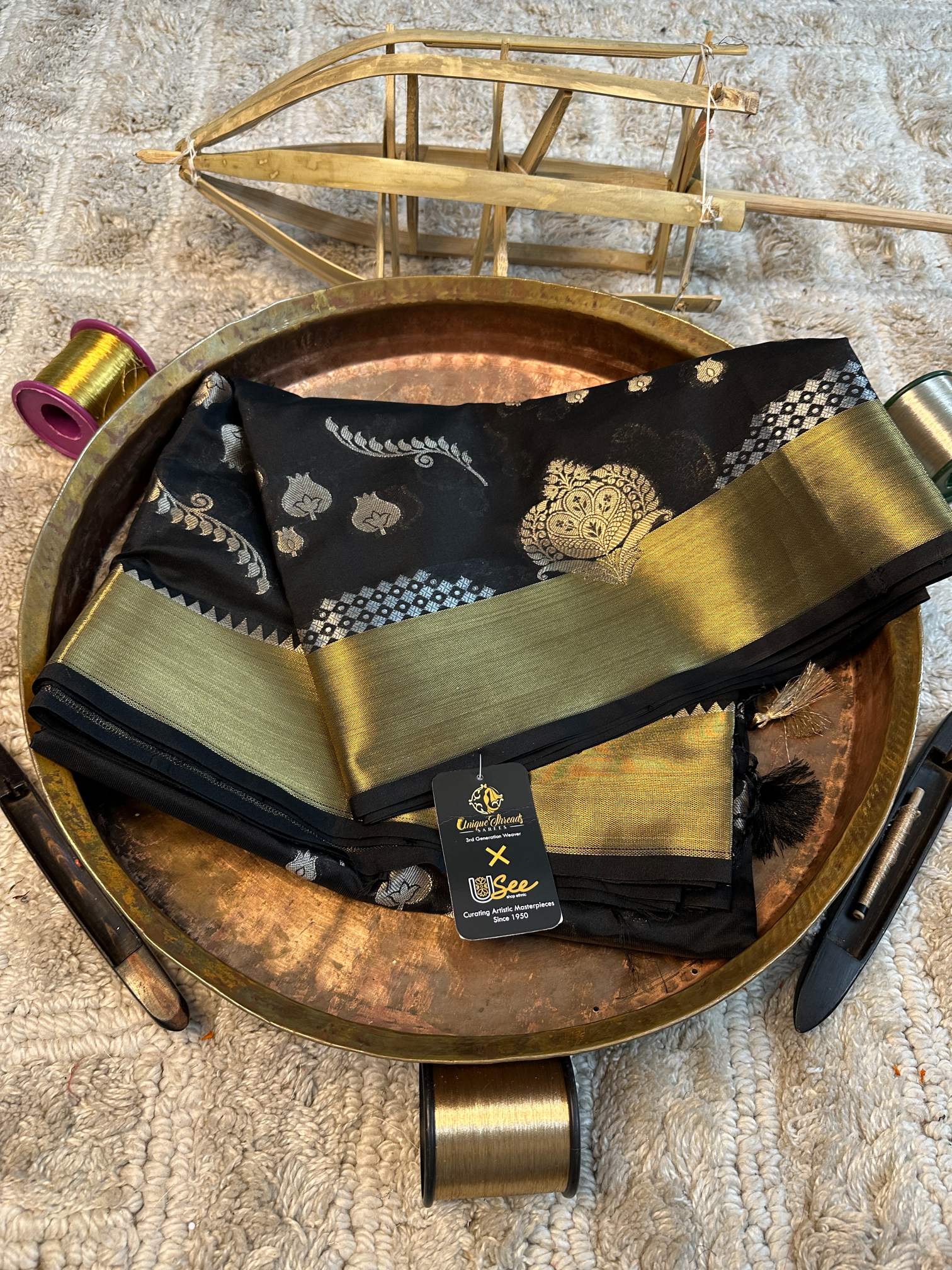 Premium Contemperory Weave Softsilk Banarasi Saree