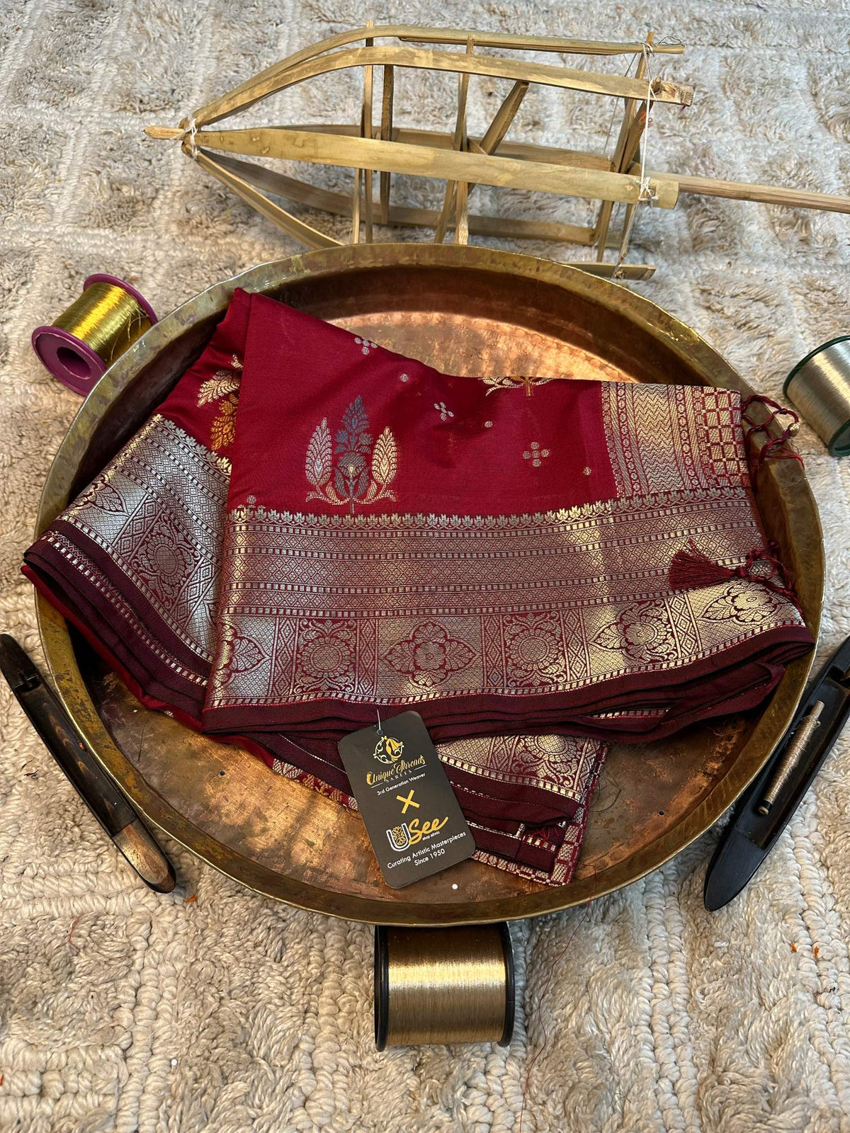 Premium Contemperory Weave Softsilk Banarasi Saree